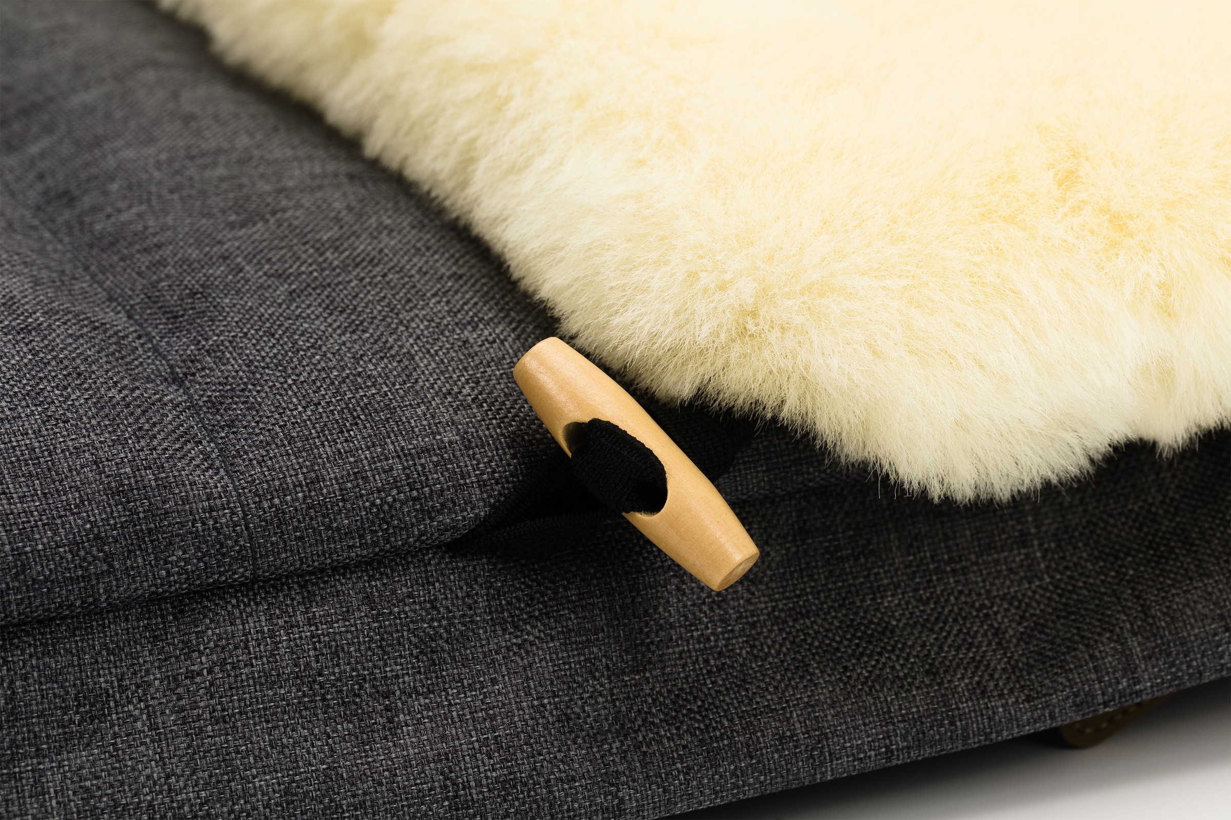 Fillikid Fußsack »Bernina Style mit Lammfell, Winterfußsack«