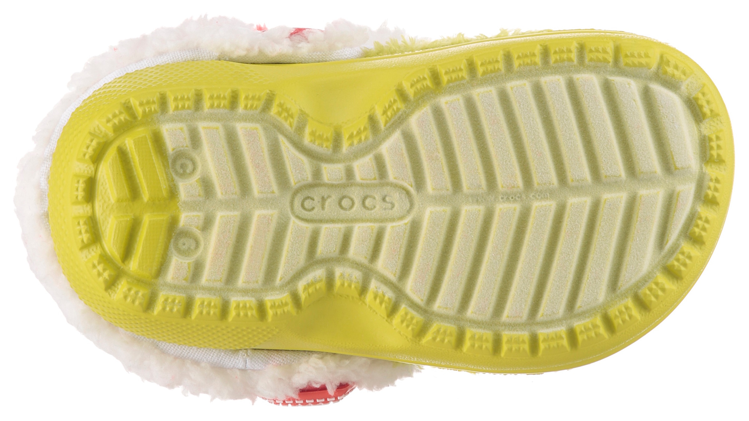 Crocs Clog »Toddler The Grinch Classic Lined Clog«  Hausschuh, Weihnachtsschuh mit Grinch Motiv