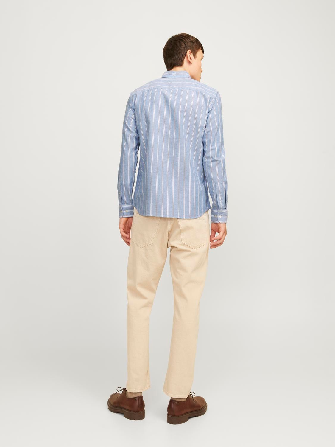Jack & Jones Langarmhemd »JPRBROOK OXFORD SHIRT L/S NOOS«