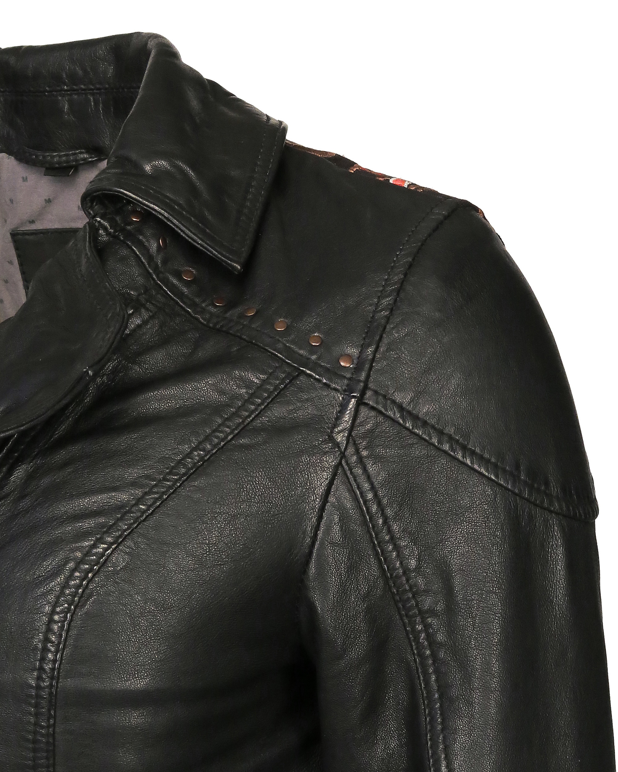 MUSTANG Bikerjacke »Lederjacke Aniwa«