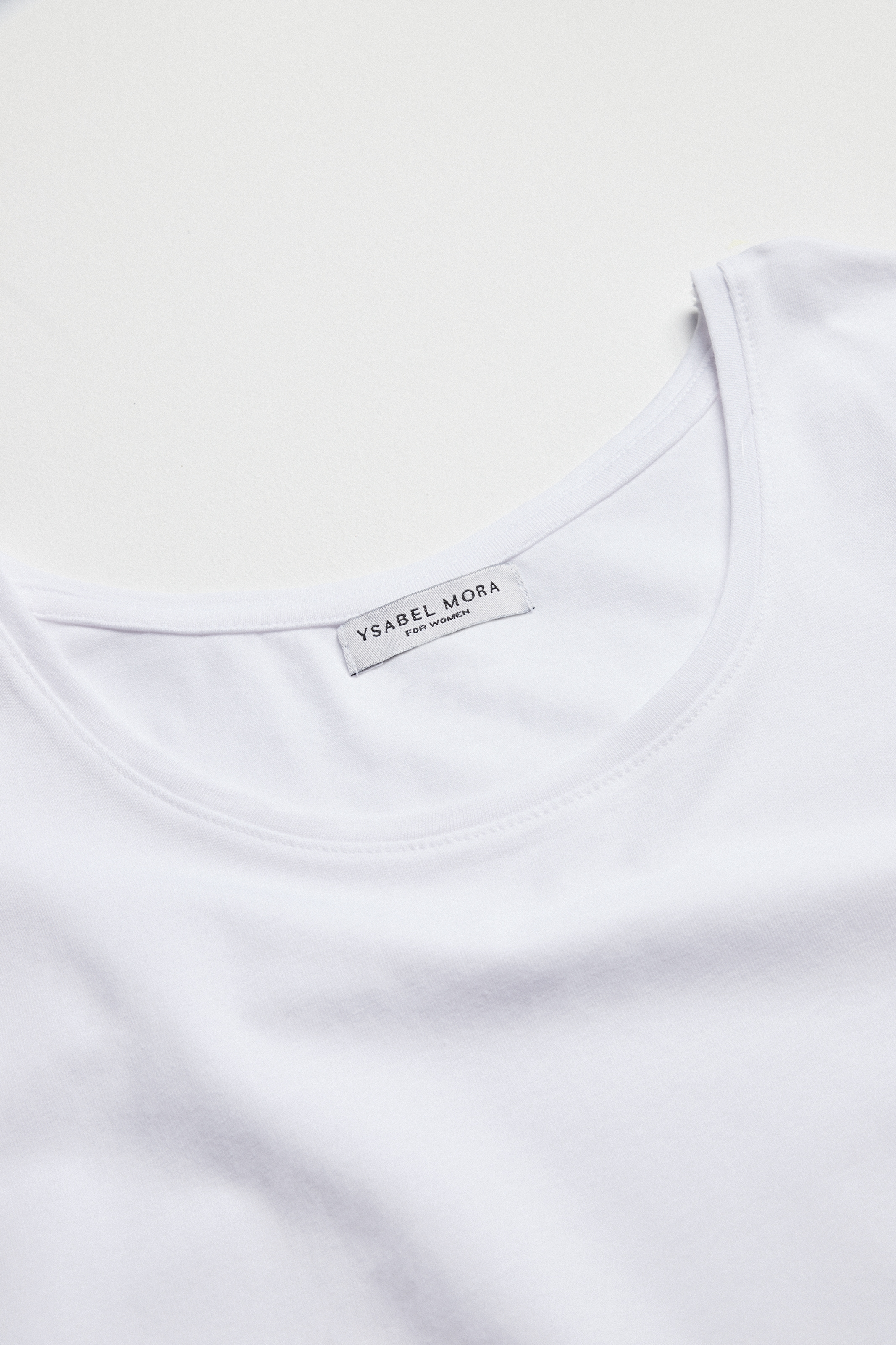 YSABEL MORA Kurzarmshirt 2er Pack,  mit Rundhals, elastisch, Baumwollmix, weich, Basic