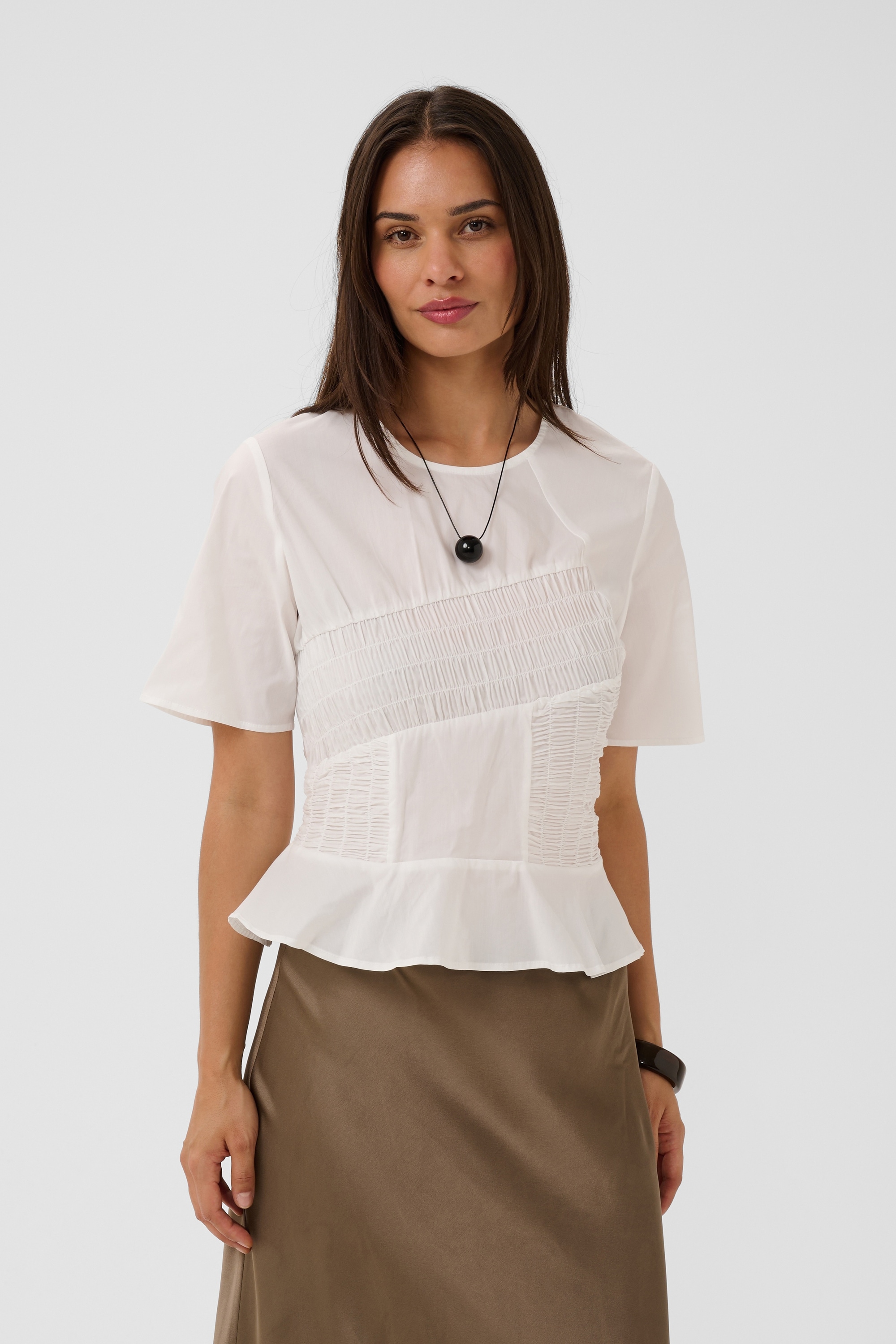 Culture Kurzarmbluse »Damen Bluse kurzarm CUajda«
