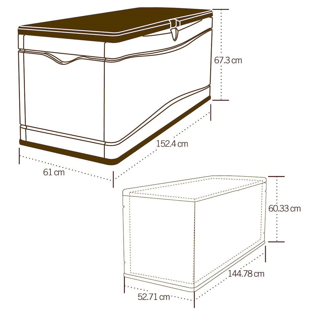 Lifetime Kissenbox »XXL«