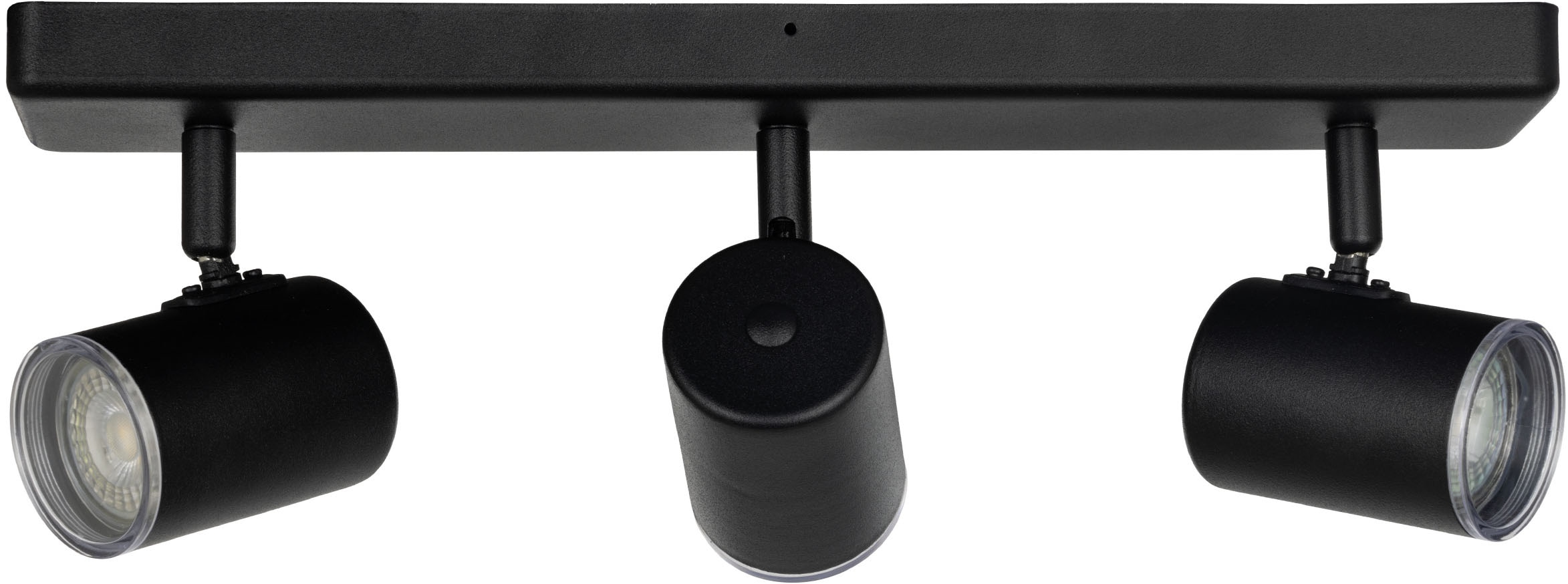 EGLO Deckenspot »CONSUMA 1 Spotlampe - Stahl - GU10 - 3X5W - IP44« GU10 1 Stk. Wandleuchte, Wandspot, schwenkbar, Strahler, L40 x B8 x H13 cm