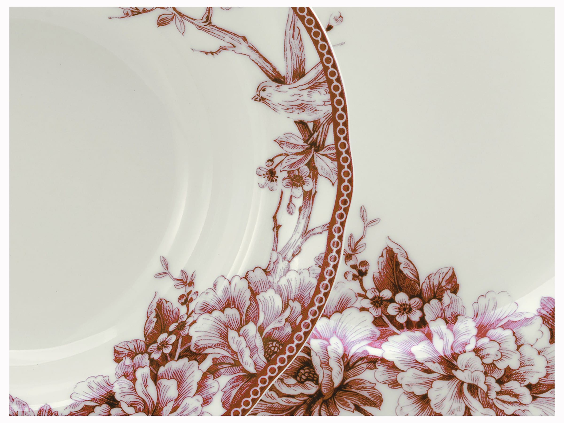 CreaTable Kaffeeservice »Adelaide, Service 12-tlg.« Nostalgischer Vintage Dekor, Elegante Form