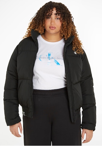 Steppjacke »PLUS LOGO HEM SHORT PUFFER«