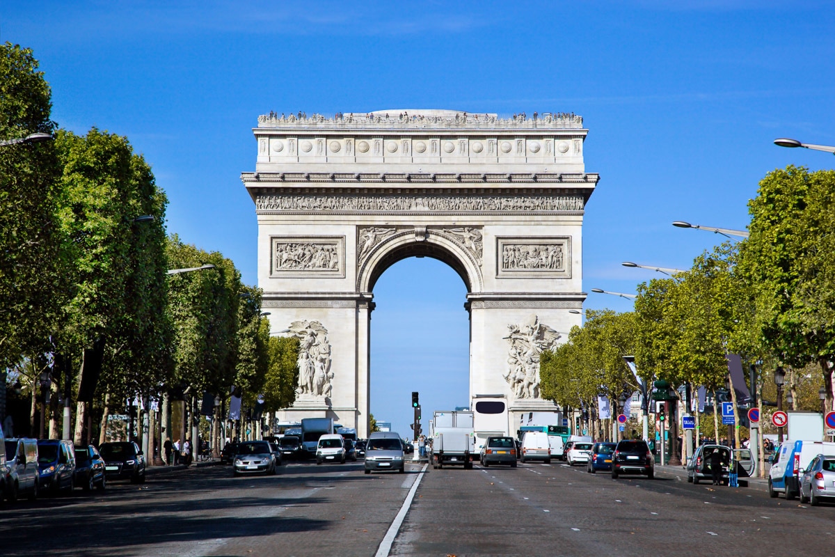 Fototapete »Arc de Trio«