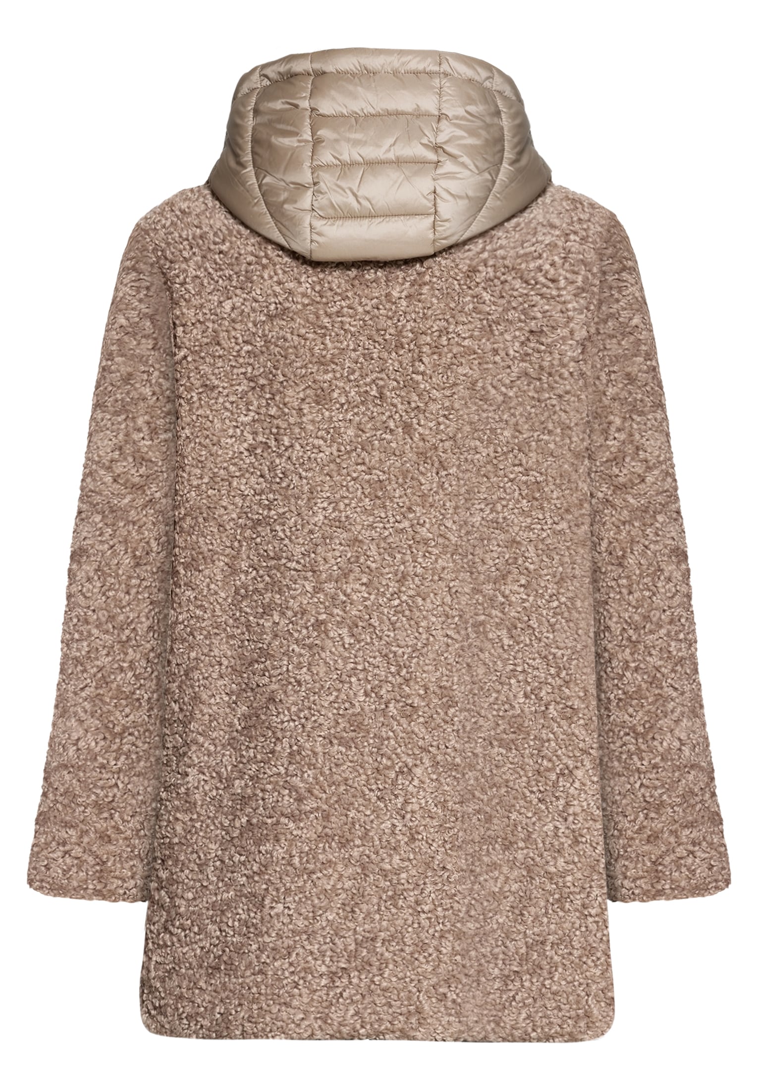 Amber & June Plüschjacke »Plüschjacke mit abnehmbarem Westenteil«