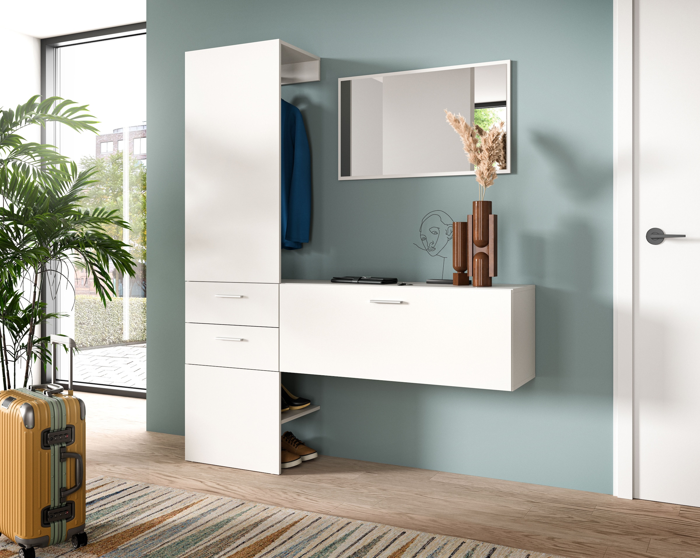 Home affaire Garderoben-Set Set, 3 Stk. tlg.