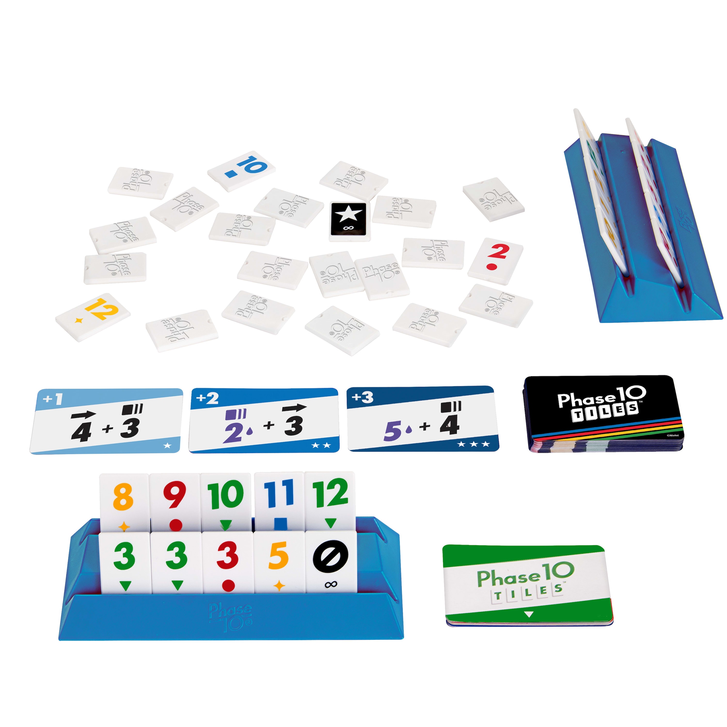 Mattel games Spiel »Phase 10 Tiles«