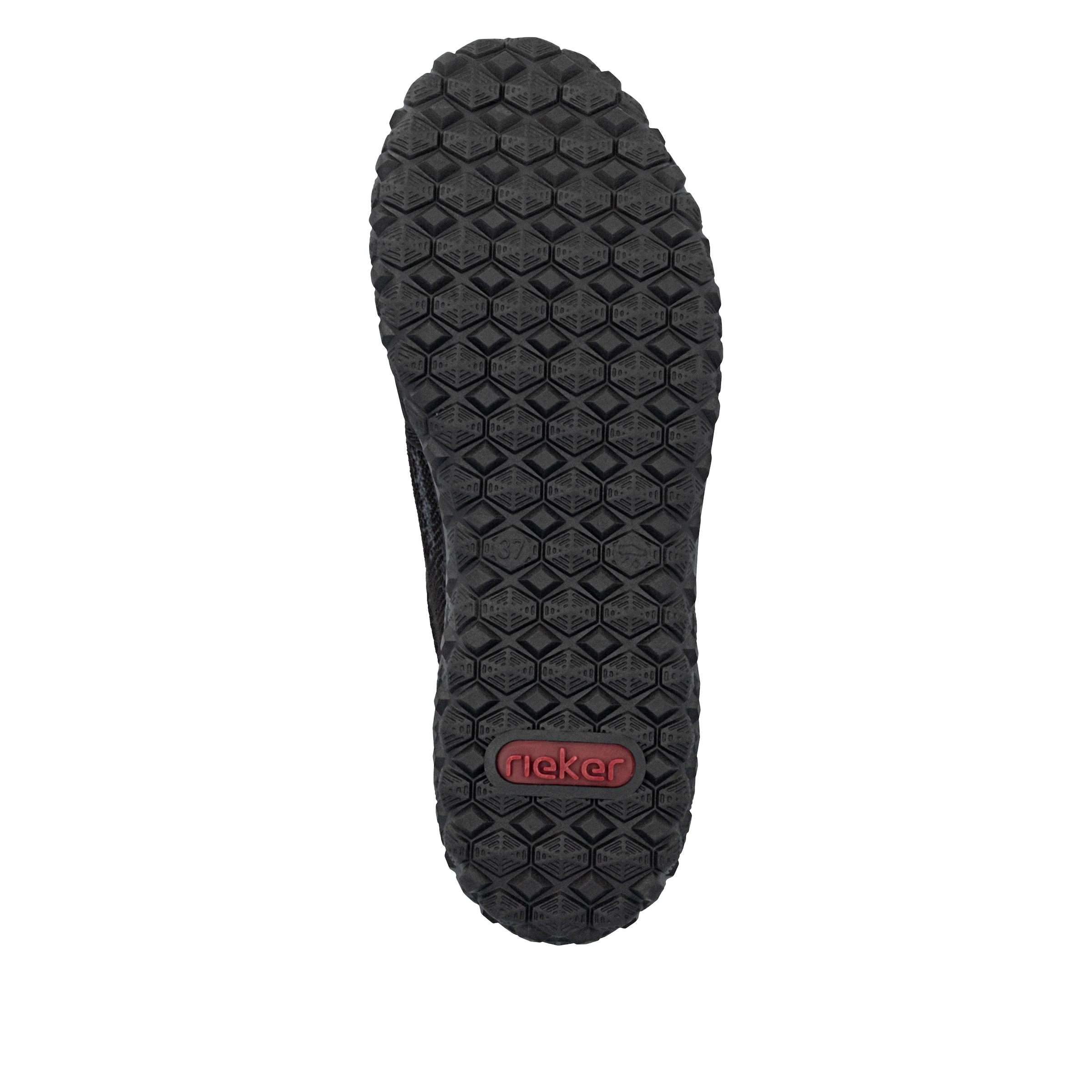 Rieker Keilsneaker  Schnürschuh, Halbschuh, Freizeitsneaker mit Reißverschluss