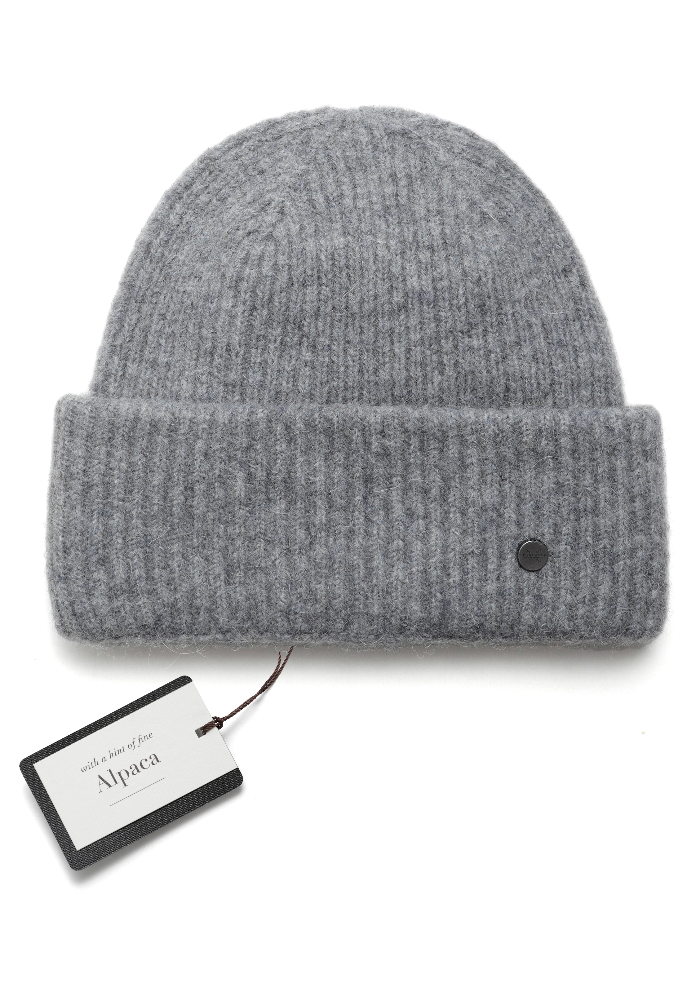 PEARLWOOD Strickmütze »ZOE« Feinripp, wärmend, breiter Umschlag