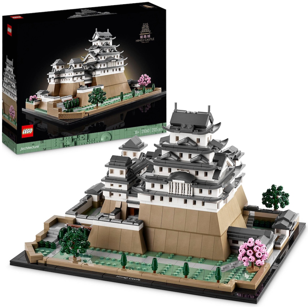 LEGO® Konstruktionsspielsteine »Burg Himeji (21060), LEGO® Architecture«, (2125 St.), Made in Europe