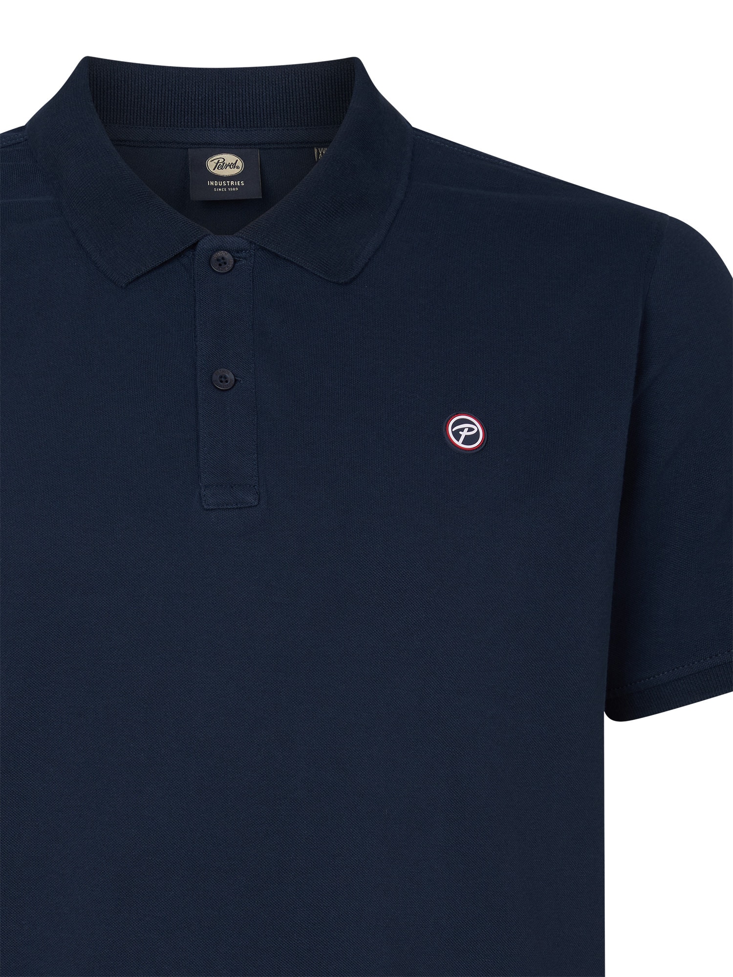 Petrol Industries Poloshirt mit Logo Stickerei
