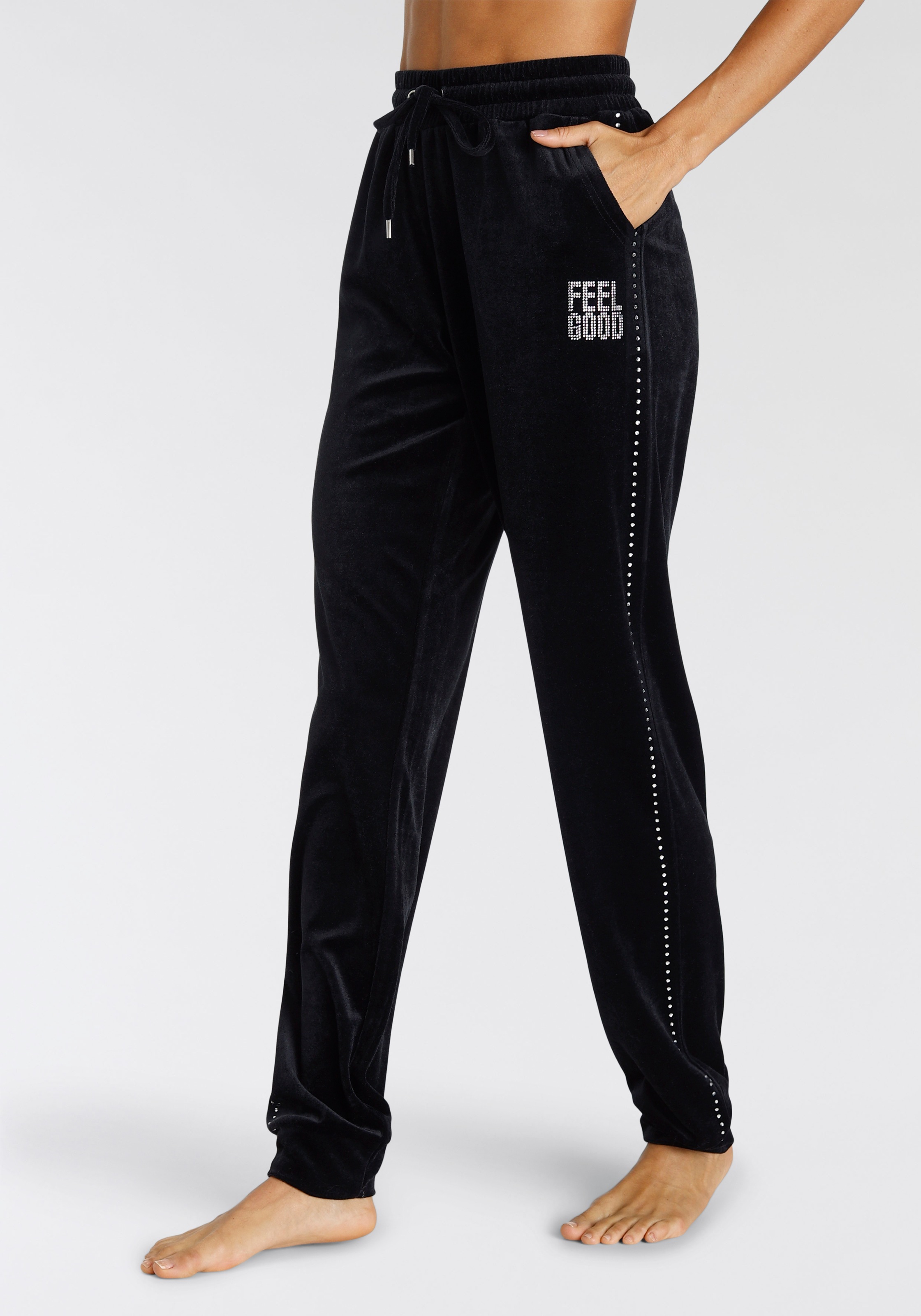 Vivance Nickihose, mit Glitzerdruck