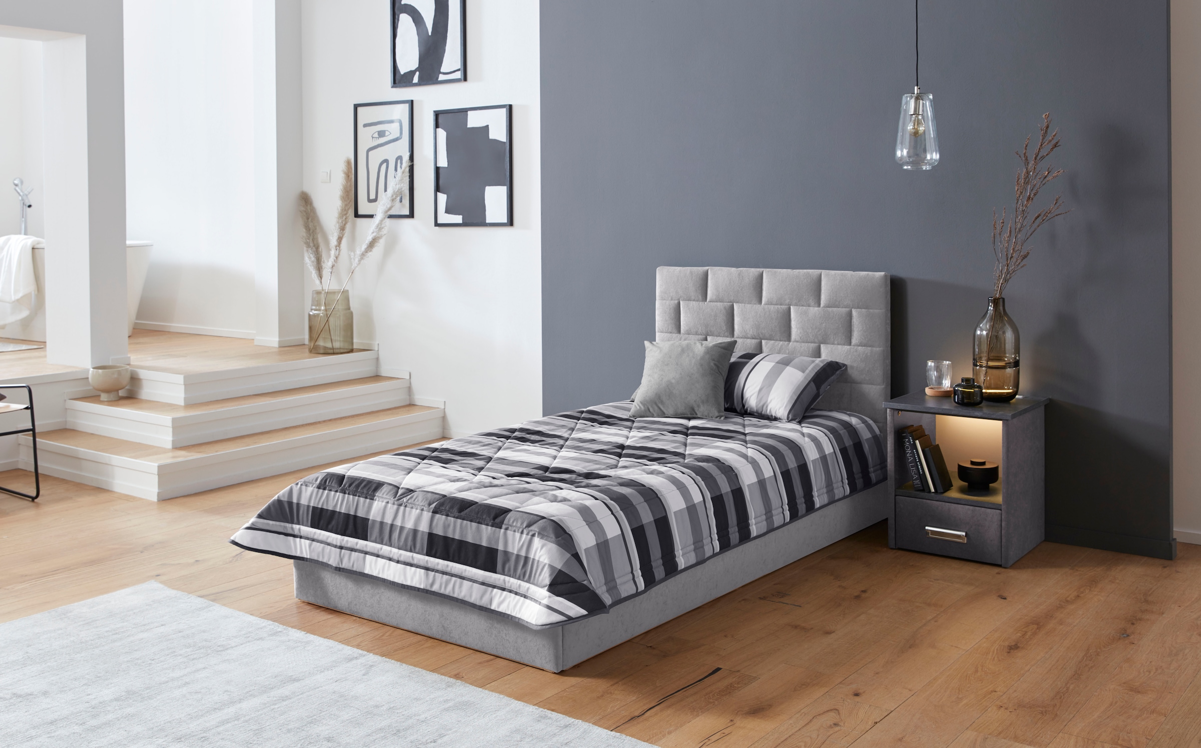 Westfalia Schlafkomfort Polsterbett inkl. Bettkasten bei Ausführung mit Matratze