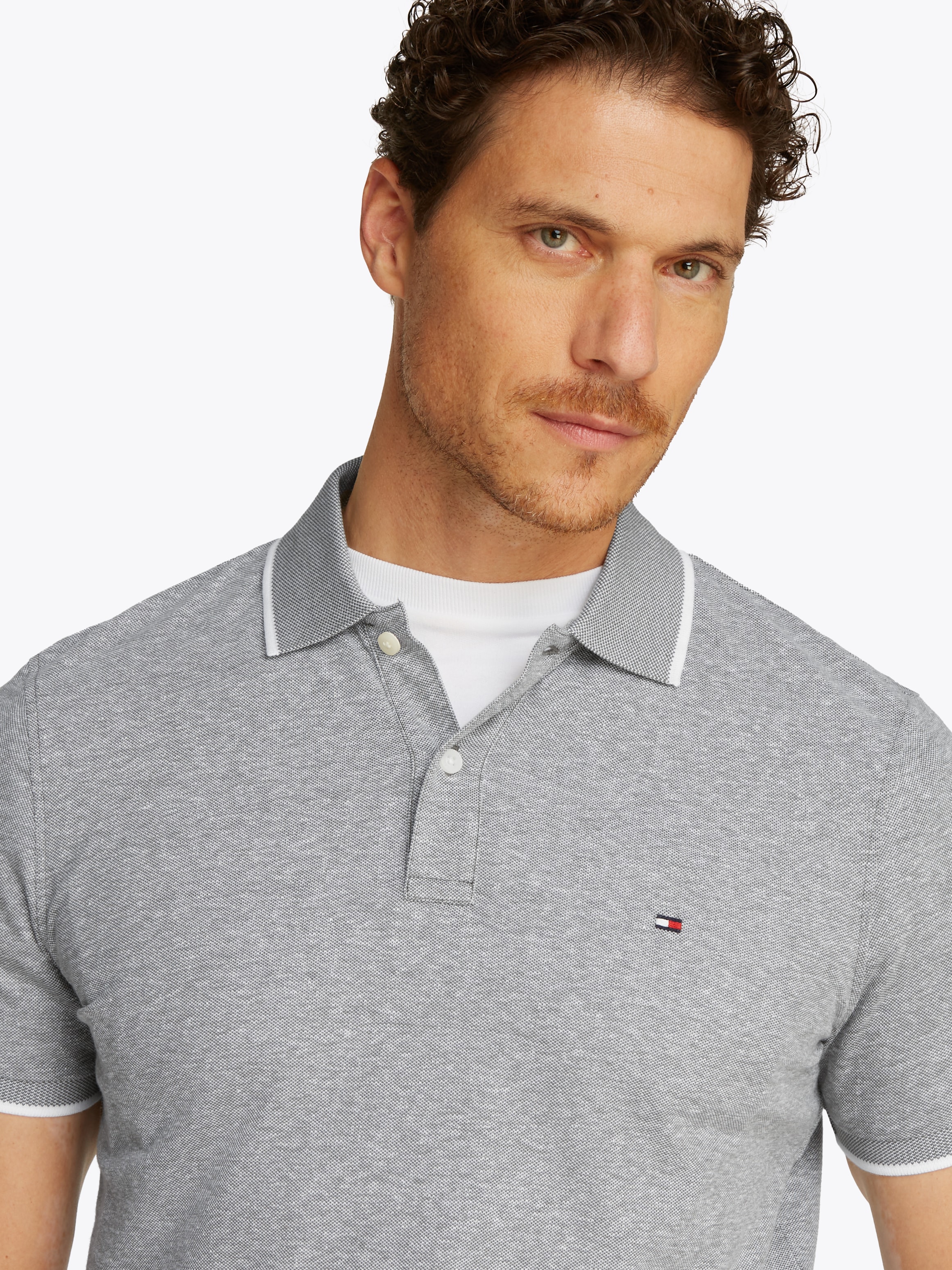 Tommy Hilfiger Poloshirt »LINEN PIQUE REG POLO«