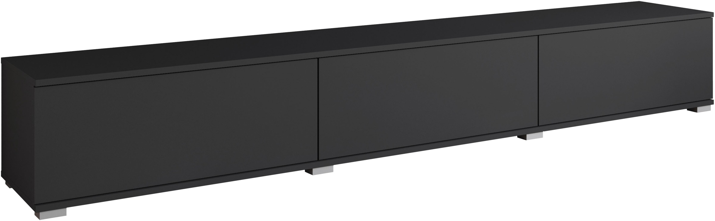 OTTO home Lowboard »Kenia TV-Schrank, 220 cm breit, mit 3 Klappen« 1 Stk. tlg. Stand- oder Hängemontage, stilvolles Design