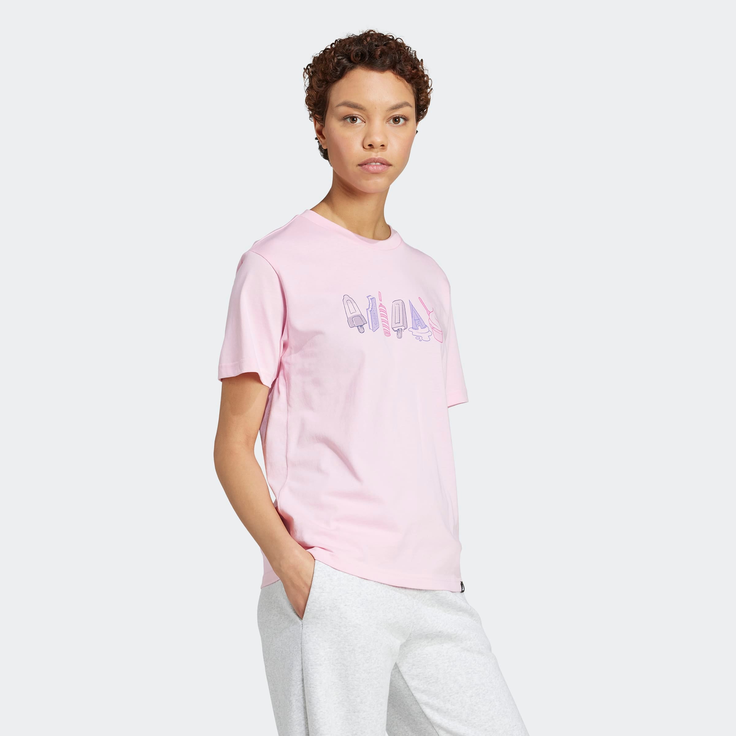 adidas Sportswear T-Shirt »W L FOOD TEE«