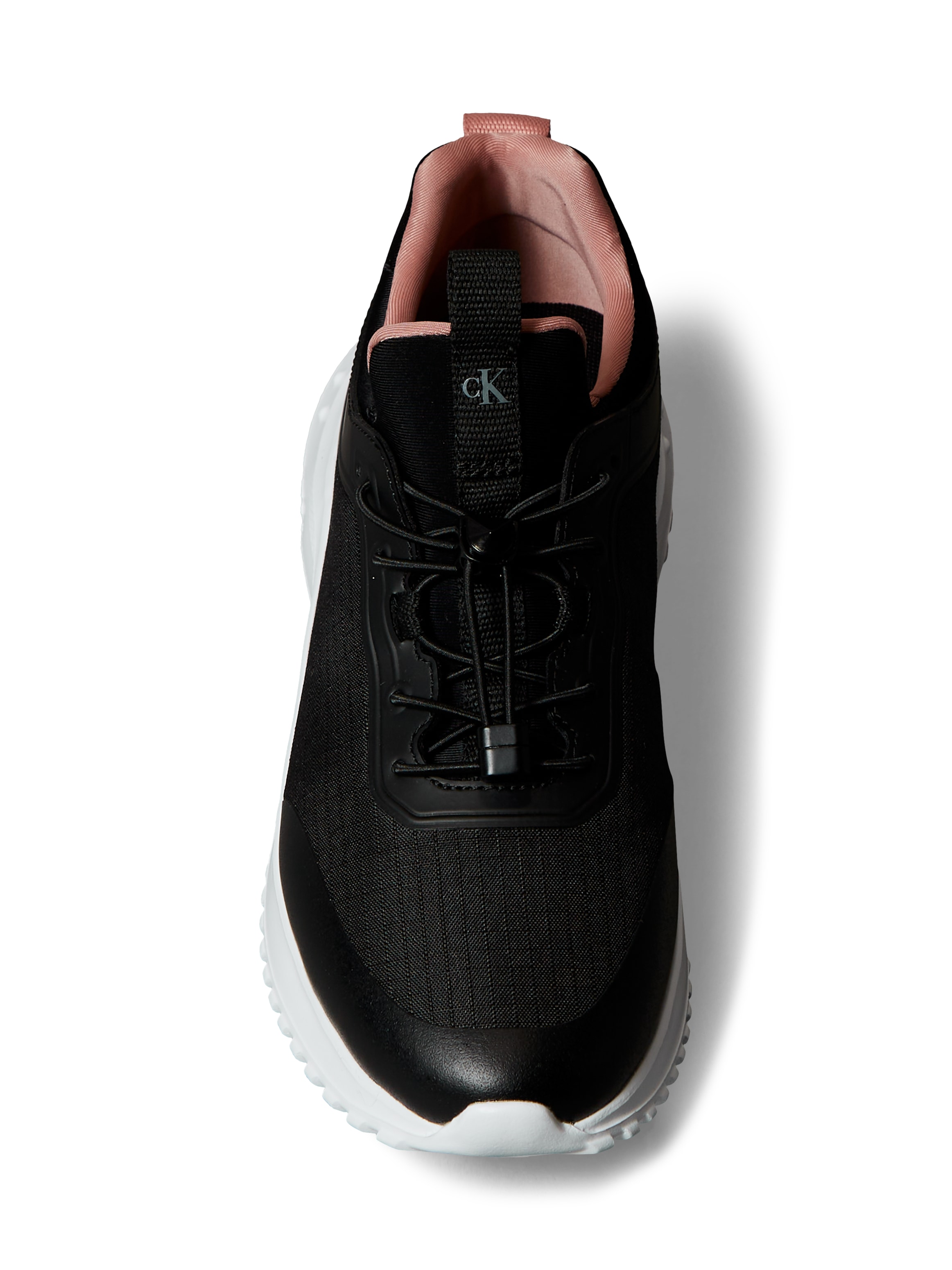 Calvin Klein Jeans Slip-On Sneaker »EVA RUNNER LACEUP SOCK MAT MIX«  Schlupfschuh, Halbschuh, Feizeitsneaker mit Anziehlasche