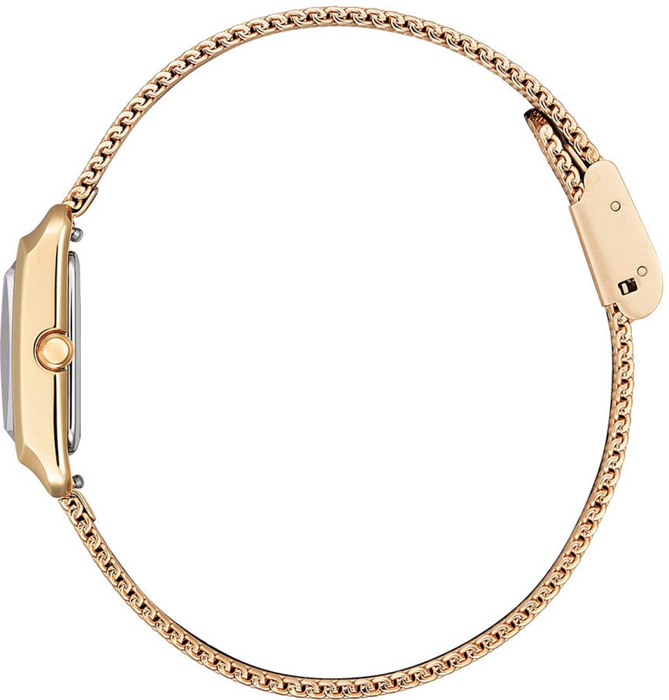 Citizen Solaruhr, (Set, 2 tlg., mit Wechselband), Armbanduhr, Damenuhr, Edelstahlarmband, Saphirglas