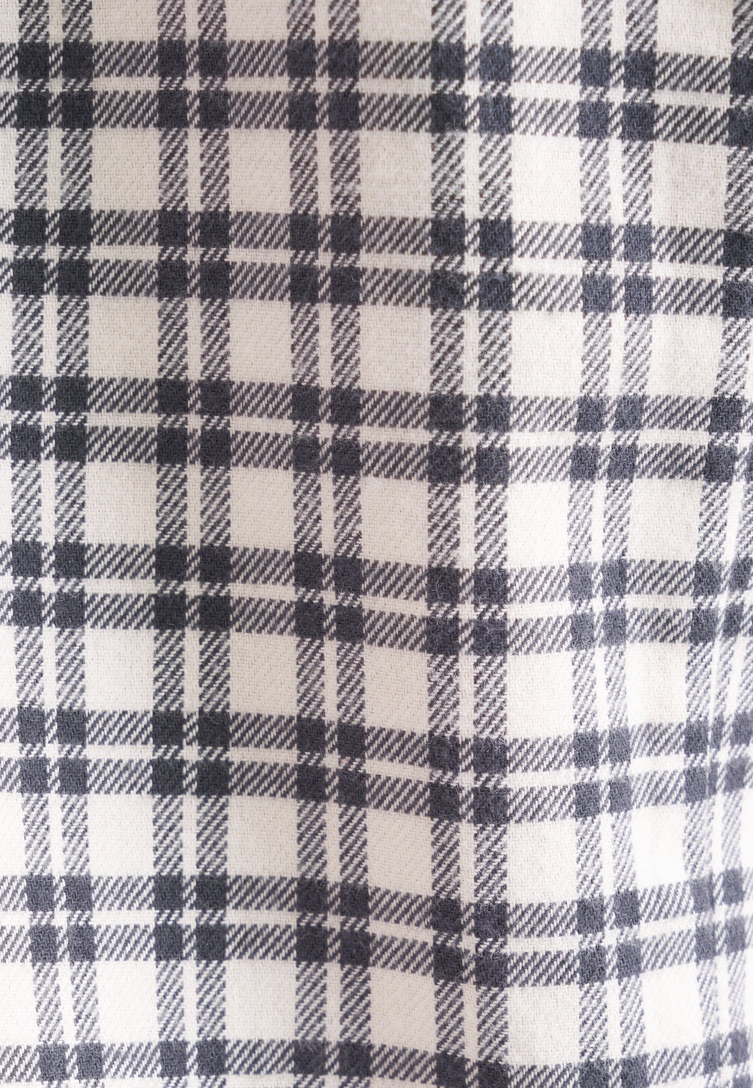 seidensticker Flanellhemd Slim 1/1 Button-Down-Kragen Karo