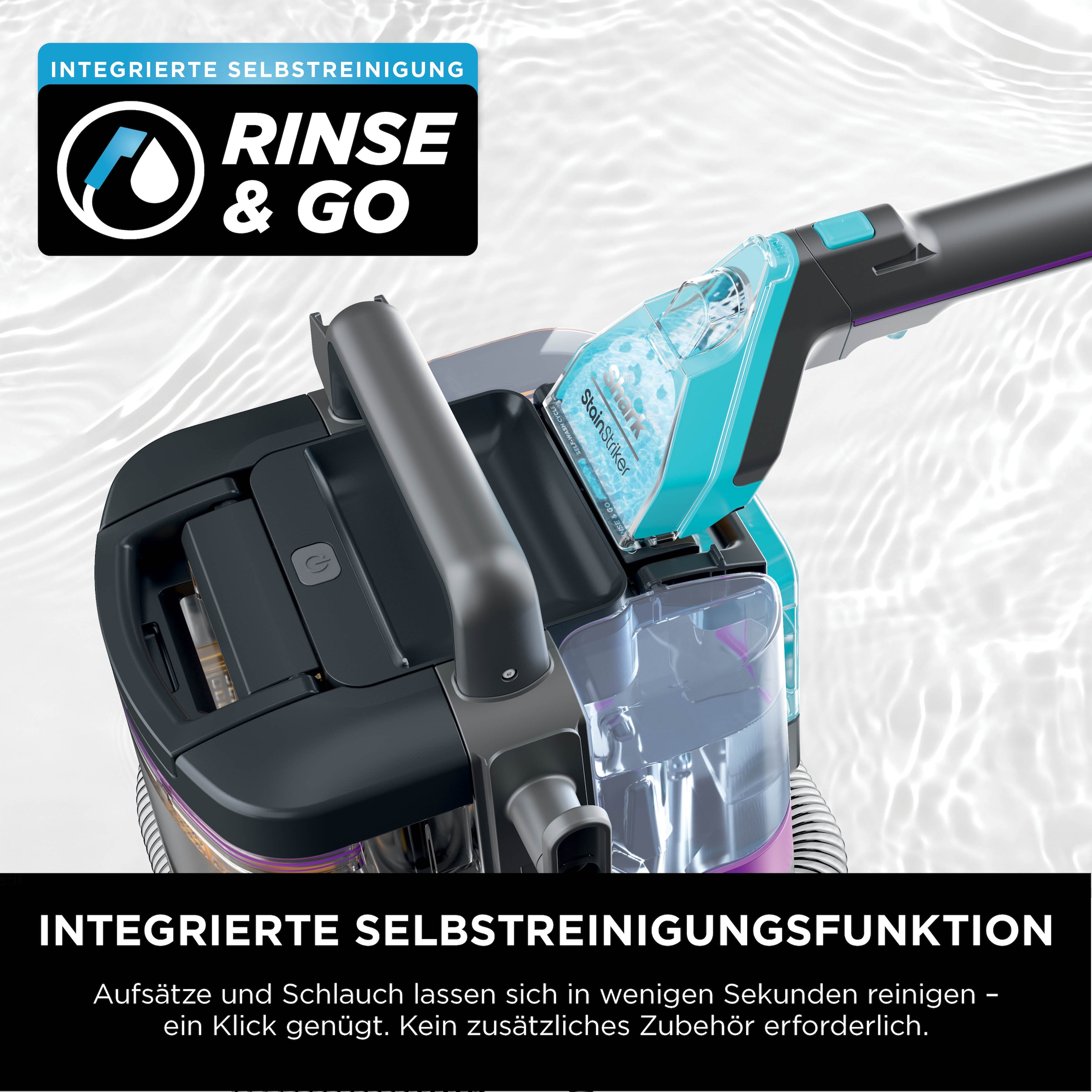 Shark Wasch-Sauger »PX250EUT Shark StainStriker HairPro« Inklusive 4 Spezialaufsätzen