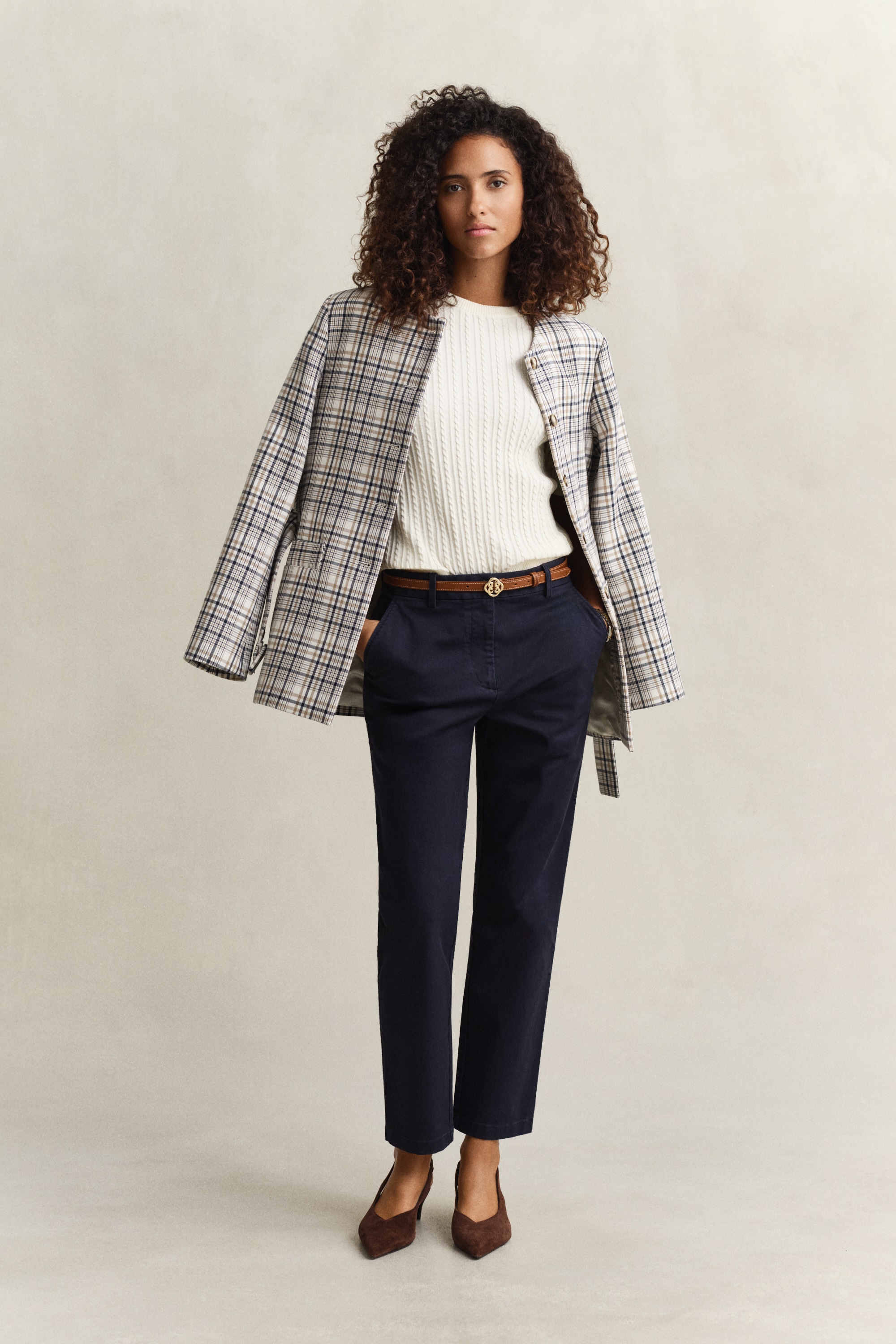 Gant Chinohose  classic slim fit, leicht verkürzt