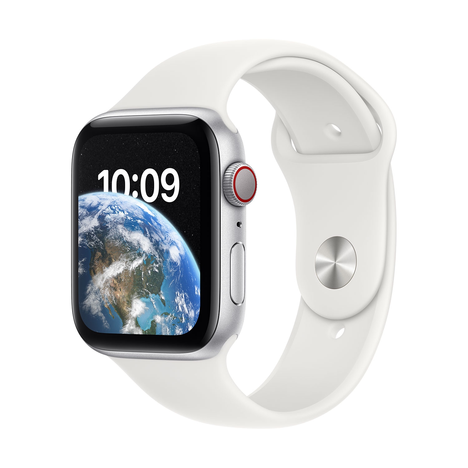 Apple Watch SE GPS + Garantie 44 ➥ Mitternacht Jahre Sportarmband Mitternacht, 3 XXL Cellular, mm UNIVERSAL Aluminiumgehäuse 