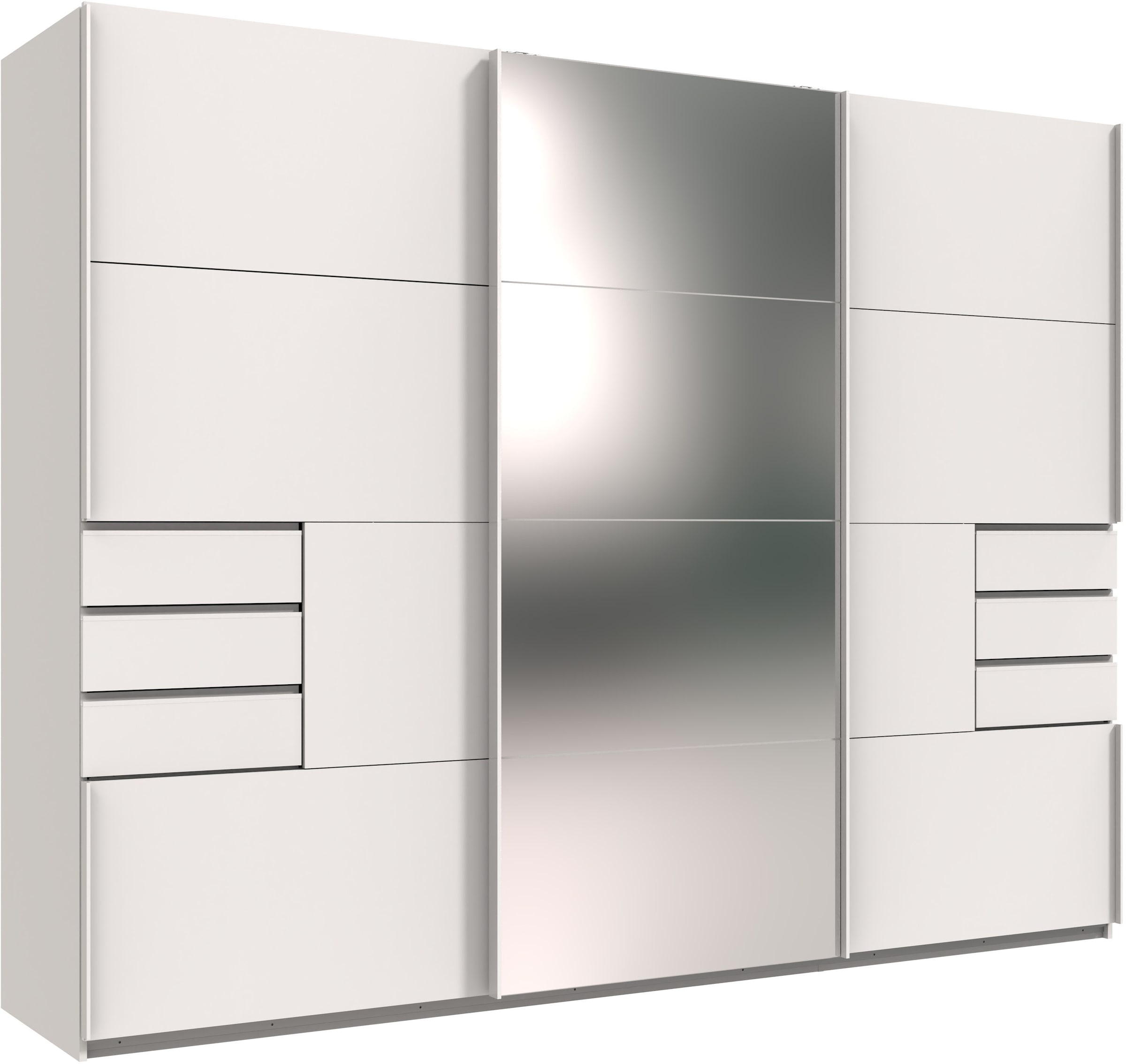 Wimex Schwebetürenschrank "Saigon" mit Spiegeltür, 3 Türen, 270cm breit
