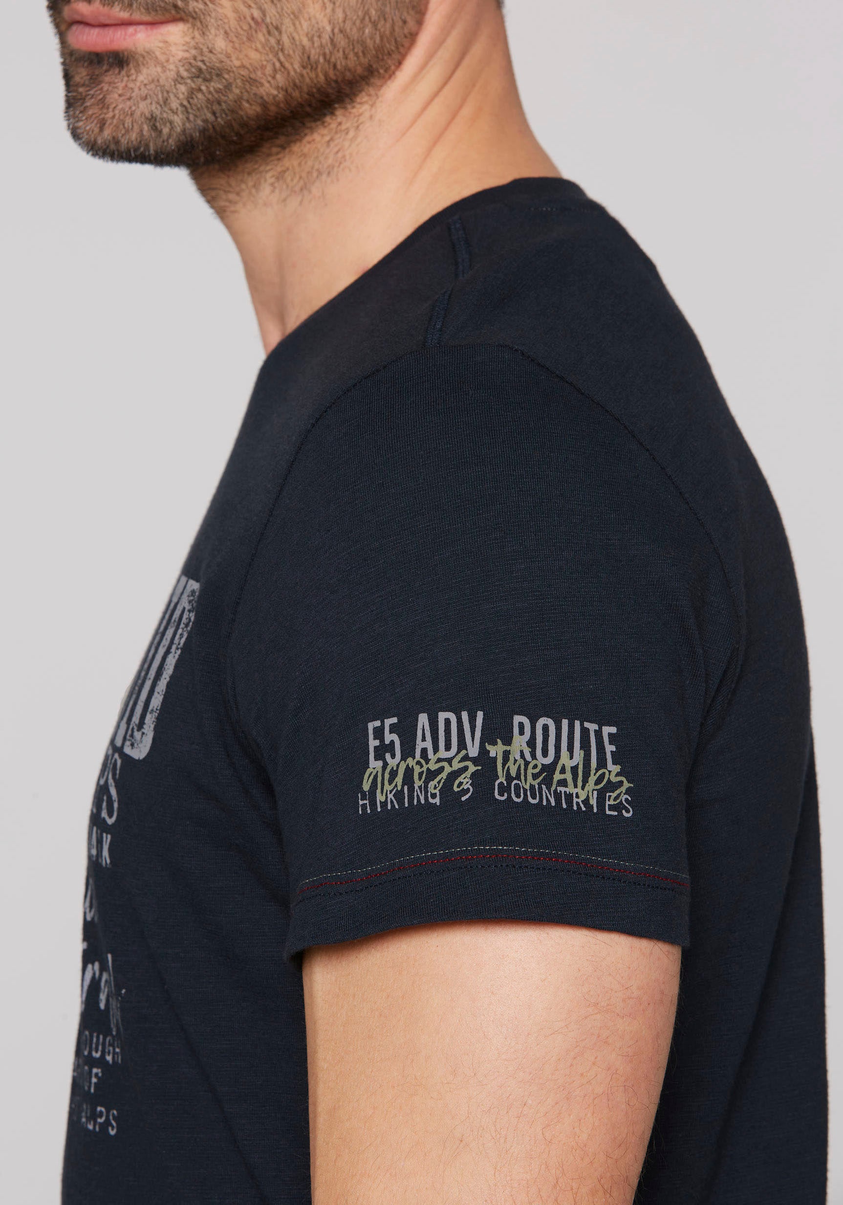 CAMP DAVID T-Shirt, mit Logodrucken