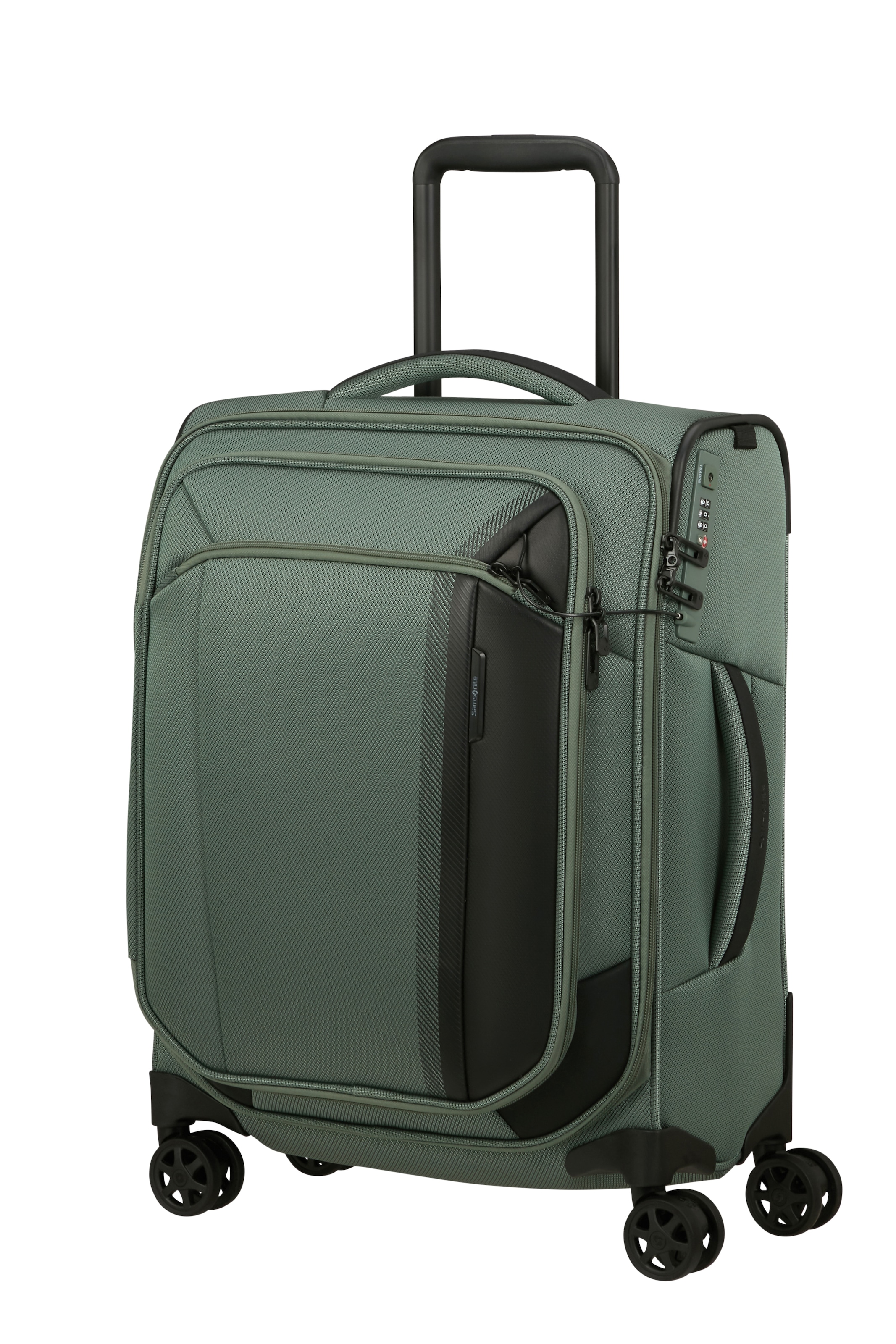 Samsonite Weichgepäck-Trolley "RESPARK, verschiedene Größen und Farben" 43 l 4 Rollen mit mehreren Tragegriffen, Innenmaterial aus Polyester