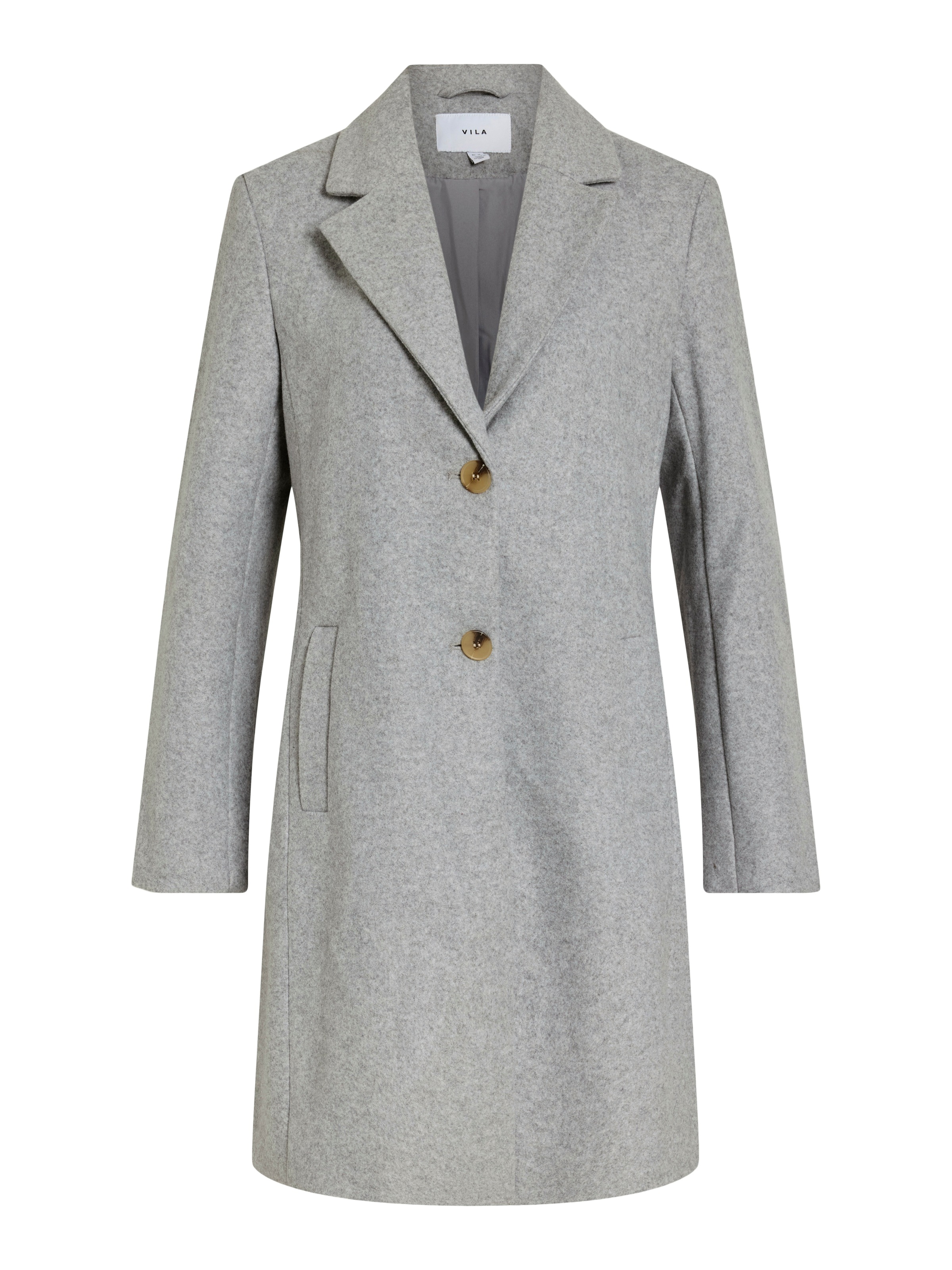 Vila Kurzmantel »VICLAUDIA BUTTON COAT - NOOS«