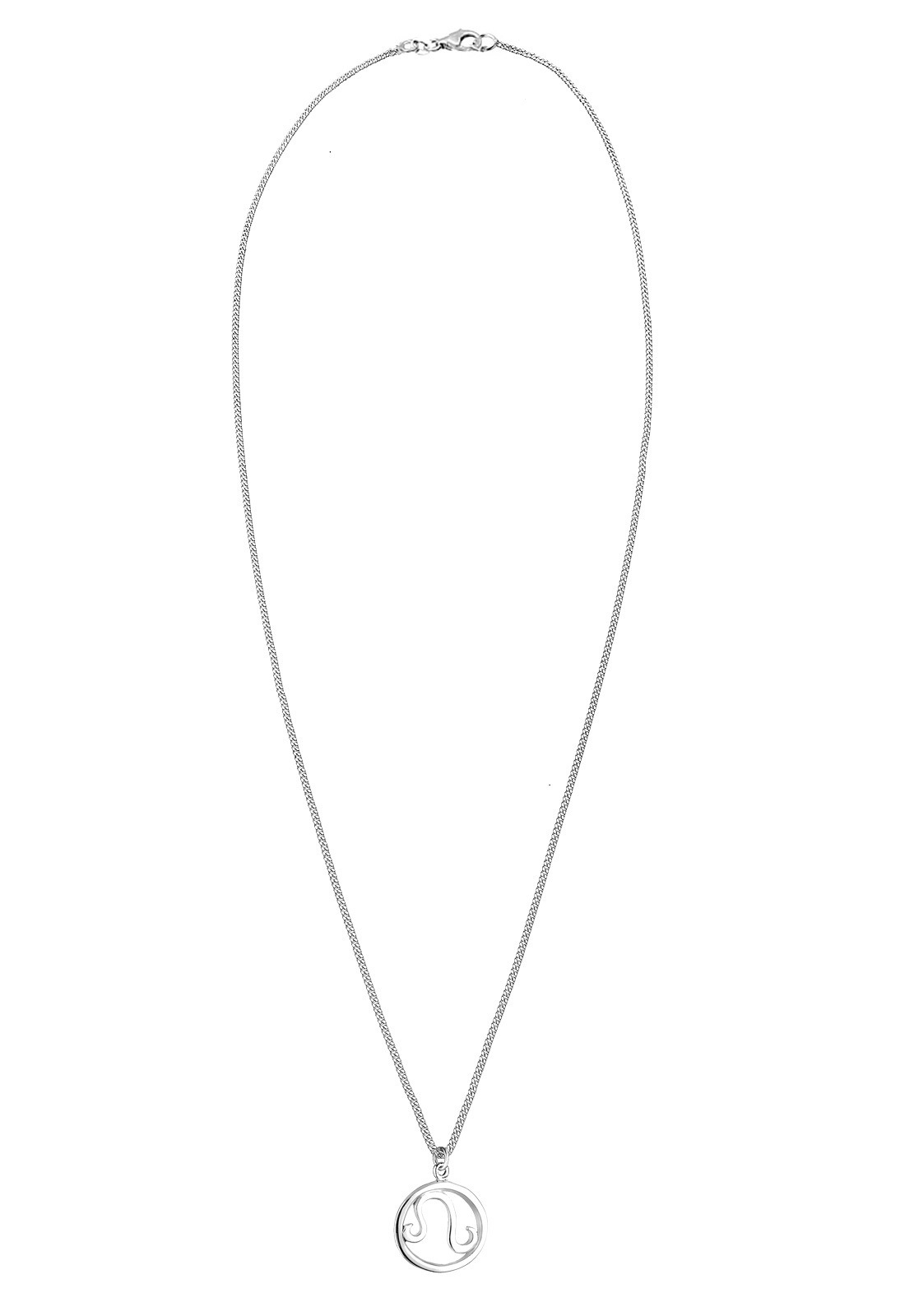 Elli Silberkette »Halskette Löwe Sternzeichen 925 Sterling Silber«