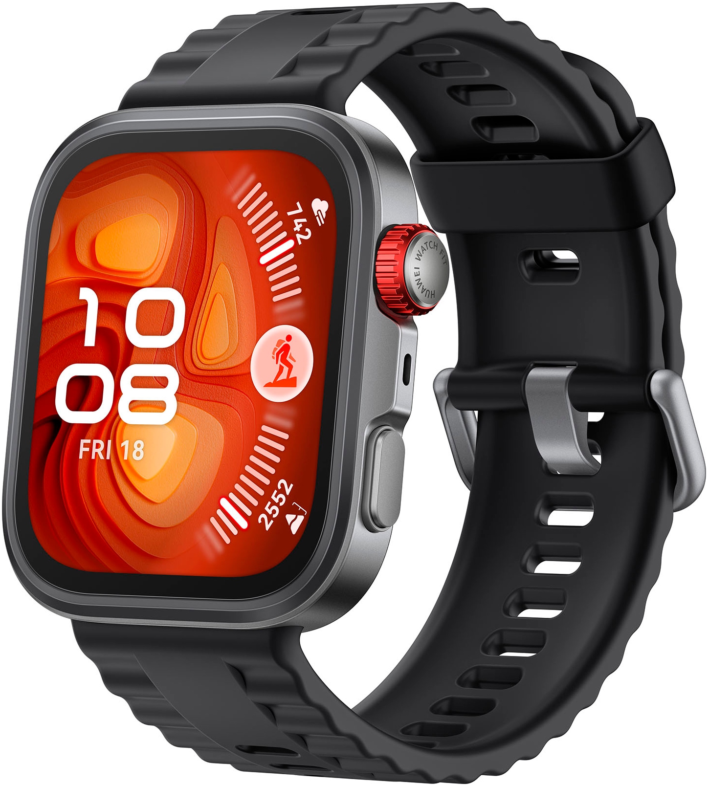 Huawei Smartwatch »WATCH FIT 4 Pro, 1,82 Zoll AMOLED-Farbdisplay«, (4,6 cm / 1,82 Zoll), 4,00 GB, Outdoor-Sport, Saphirglas und Titan, bis zu 10 Tage Akkulaufzeit)