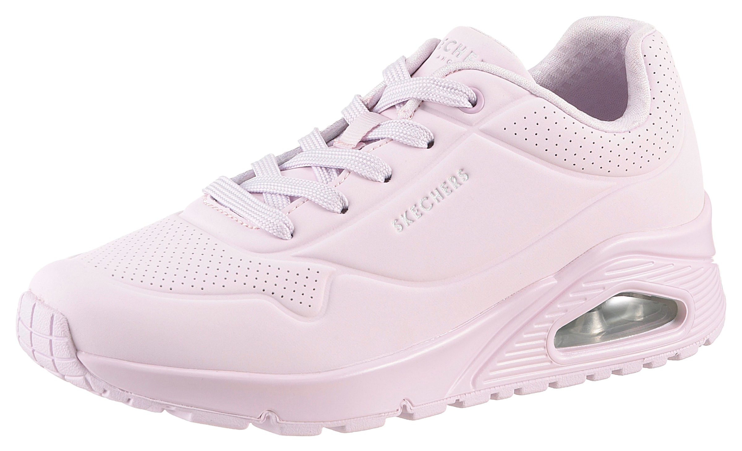 Skechers Sneaker »Street Uno - Stand on Air«, Freizeitschuh, Halbschuh, Schnürschuh im schlichten Look