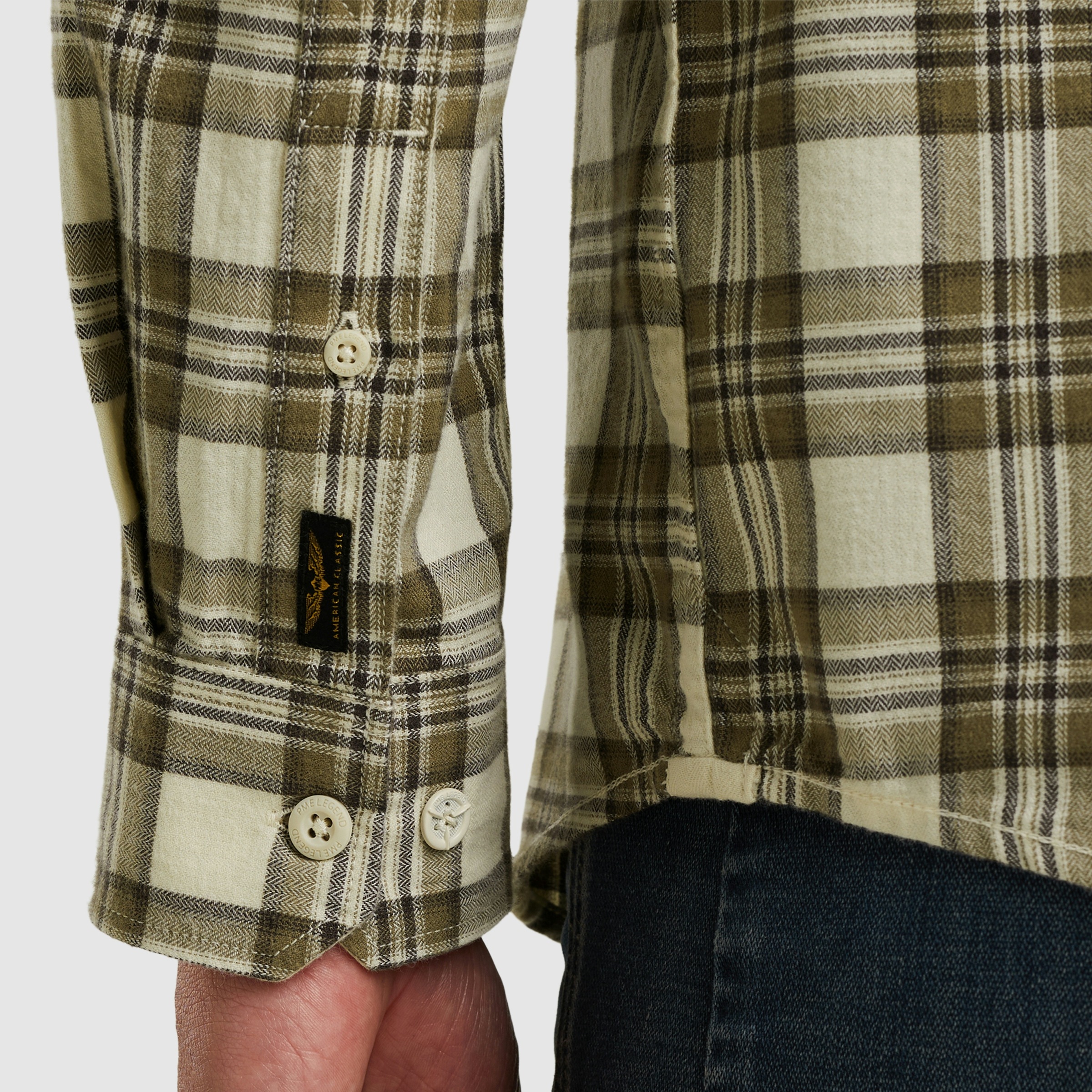 PME LEGEND Karohemd mit Knopfleiste