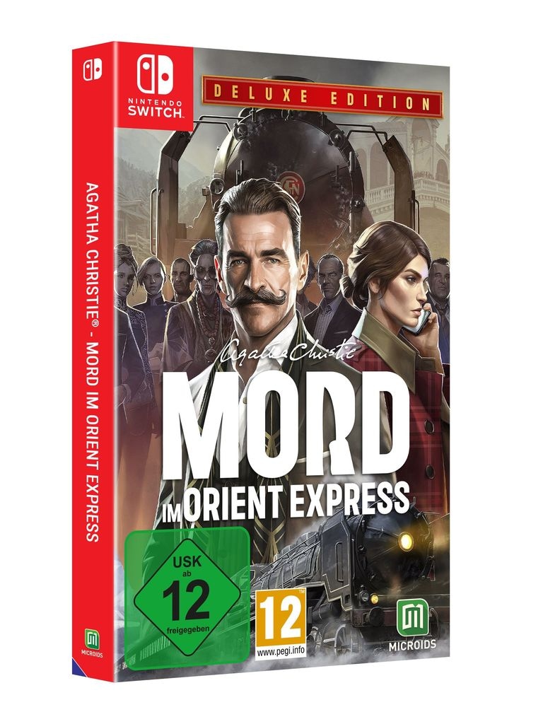 astrogon Spielesoftware »Agatha Christie - Orient bei Express im Mord Switch Nintendo Deluxe«, 