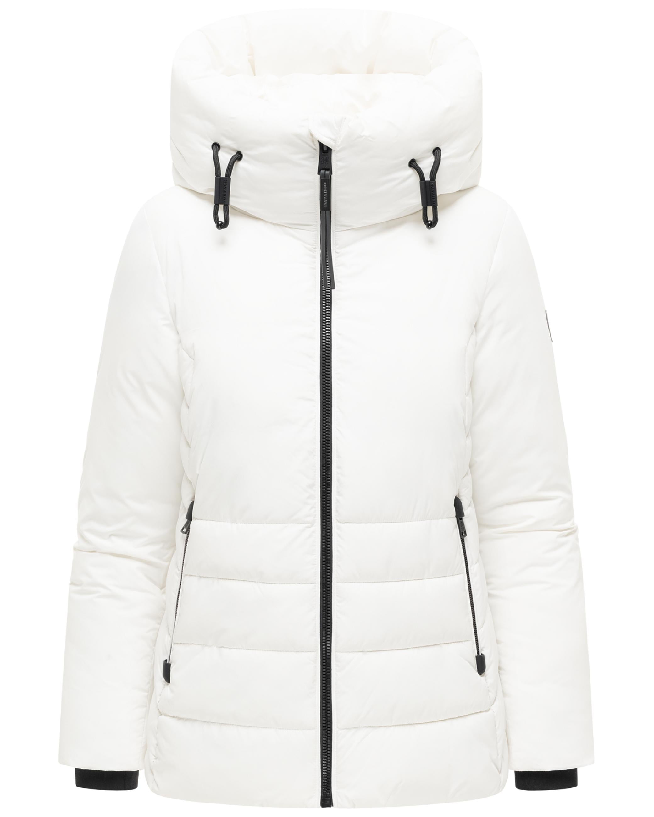 Navahoo Outdoorjacke »Outdoorjacke Waldengel XIV« mit Kapuze Damen Winter Steppjacke mit Kapuze und Kordelzug