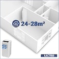 bestron Klimagerät »AAC7000«, für Räume bis 28m², Kühlleistung 2,1 kW mit umweltfreundlichem Kühlmittel, 7.000BTU/h, Farbe: weiß