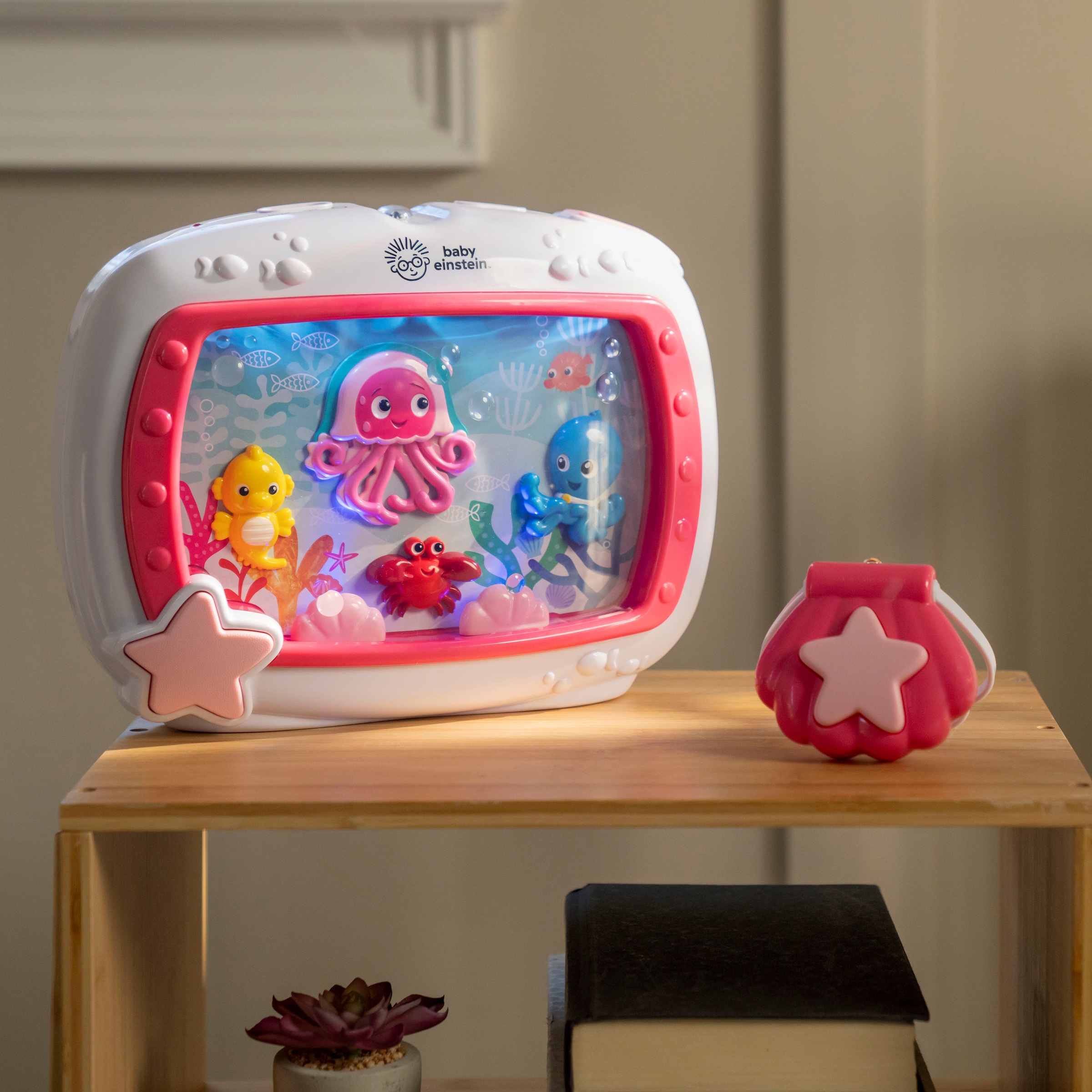 Baby Einstein Nachtlicht »Schlummerlicht Sea Dreams« LED-Modul blau inklusive Fernbedienung