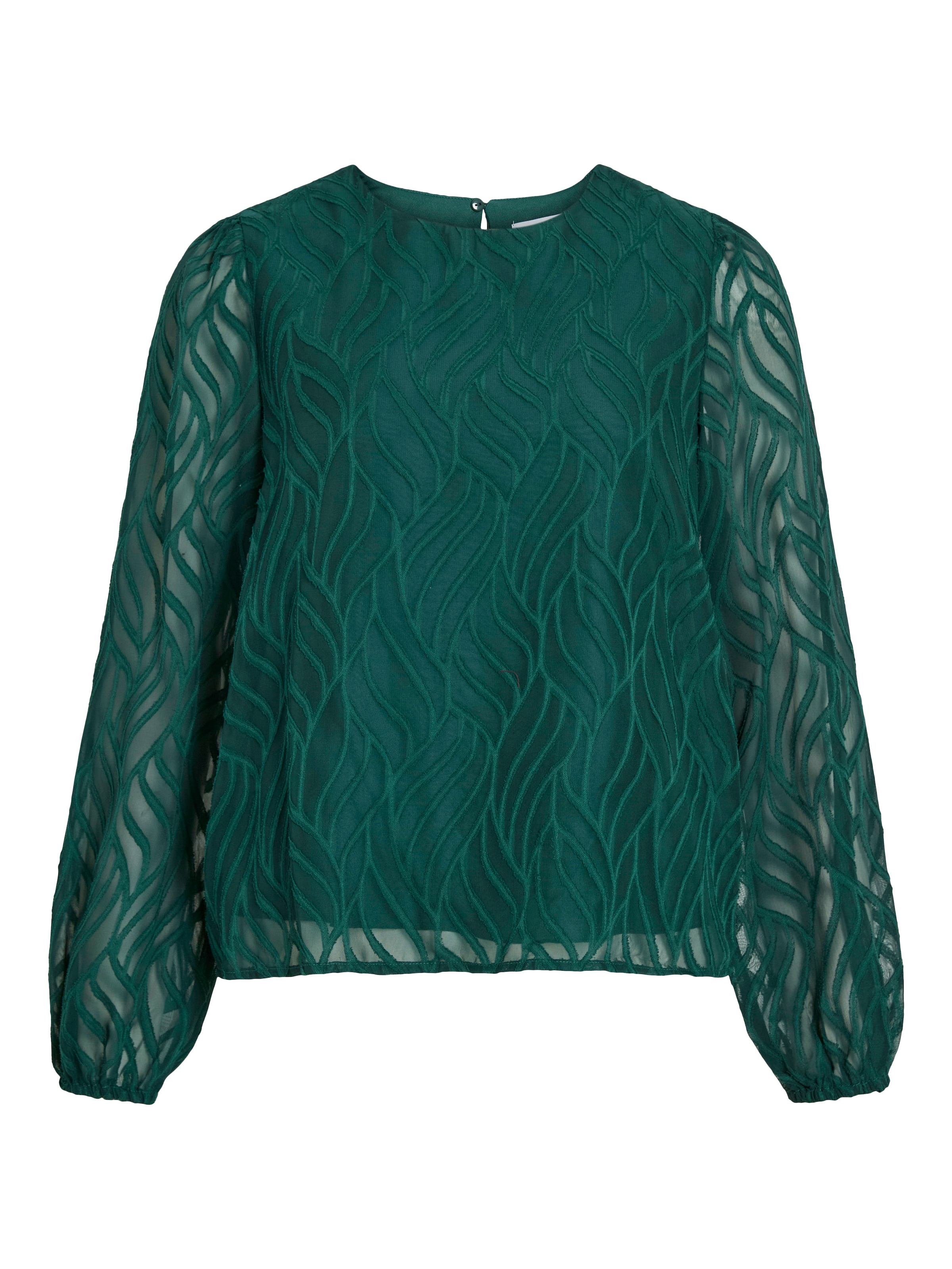 Vila Blusenshirt »VIMIKA O-NECK L/S TOP - NOOS«
