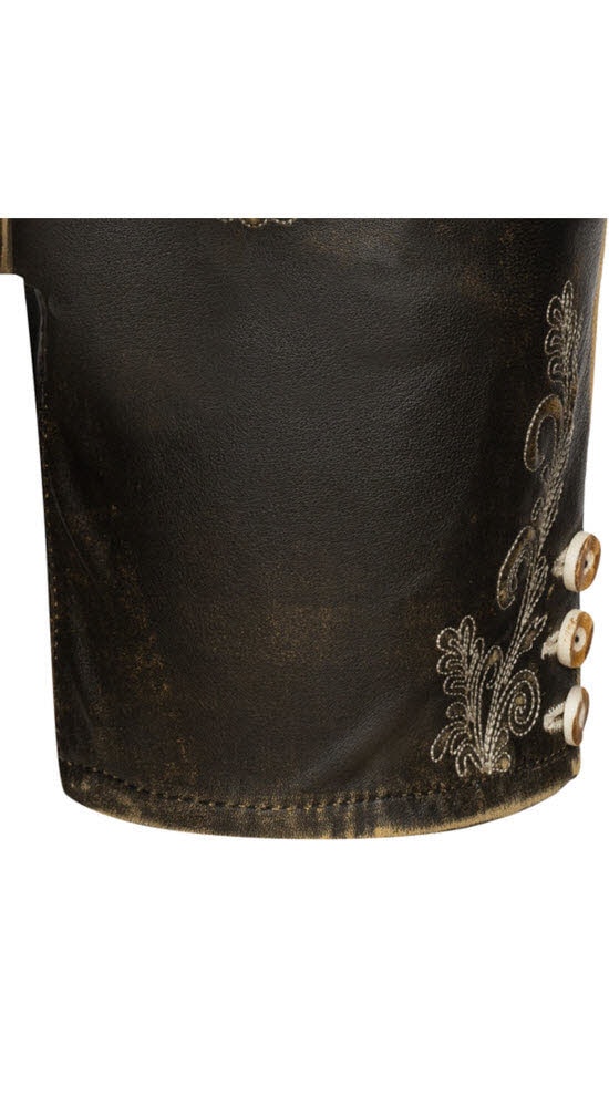 Nübler Trachtenlederhose »Lederhose Hotpant Zelda«