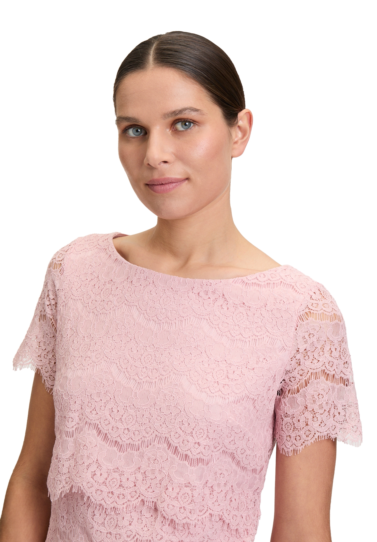 Vera Mont Spitzenkleid »Spitzenkleid kurzarm«