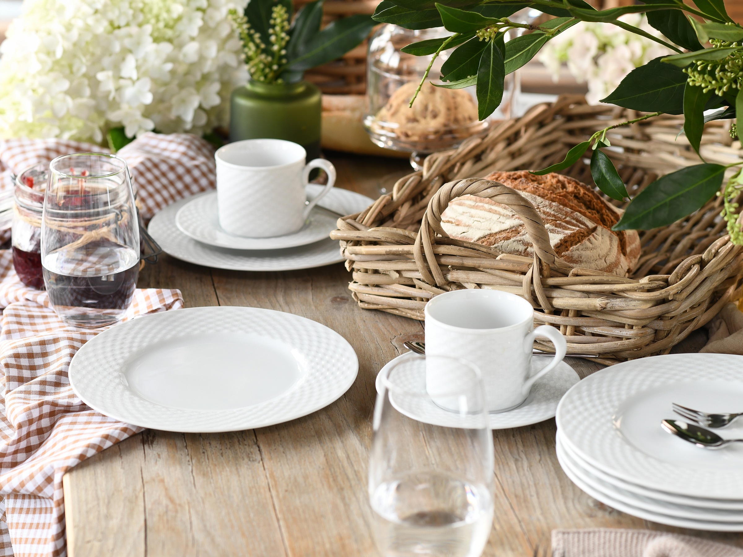 CreaTable Kaffeeservice »Polo, Service 18-tlg.« Daily Use, Zeitlos