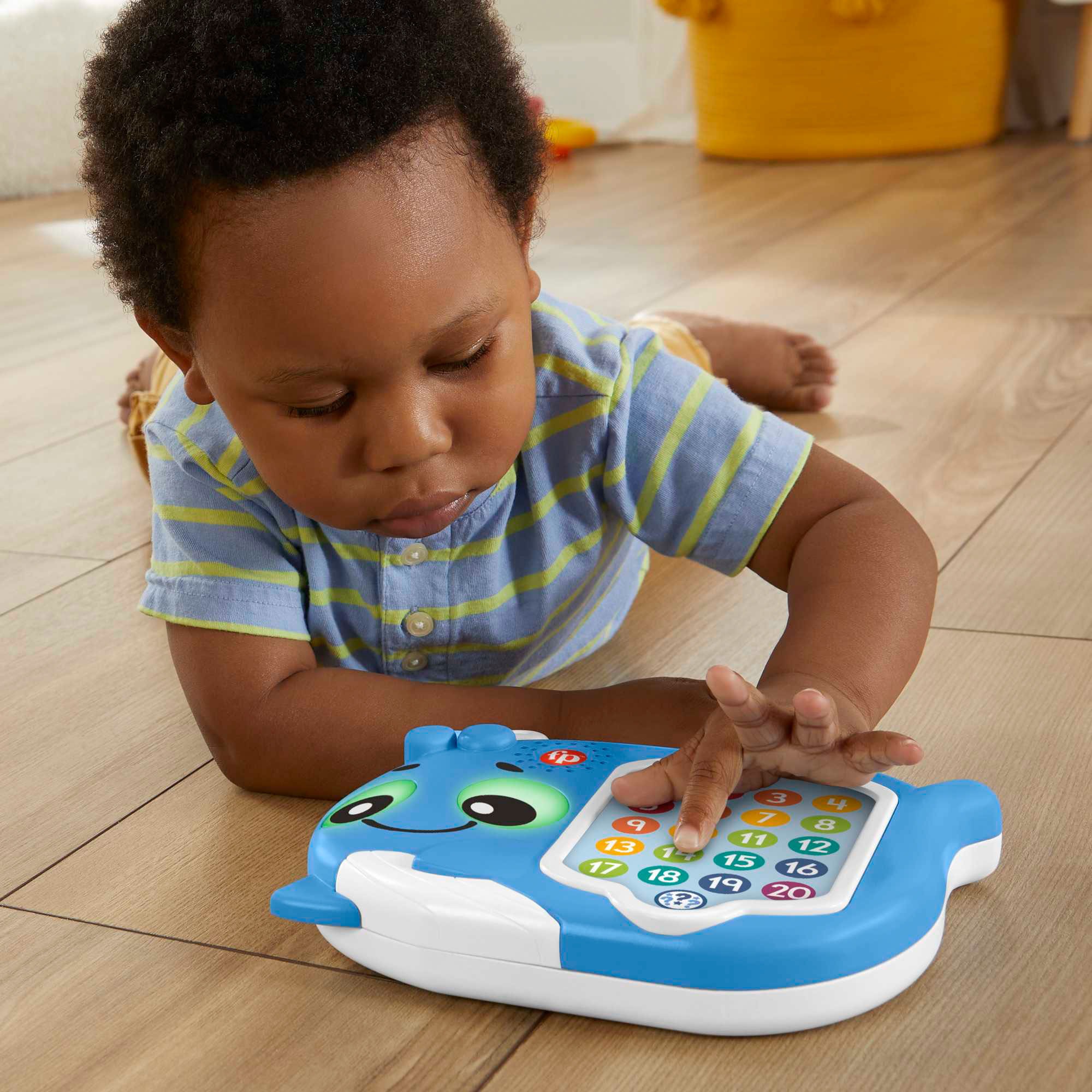 Fisher-Price® Lernspielzeug »BlinkiLinkis Quiz Wal«, mit Licht und Sound