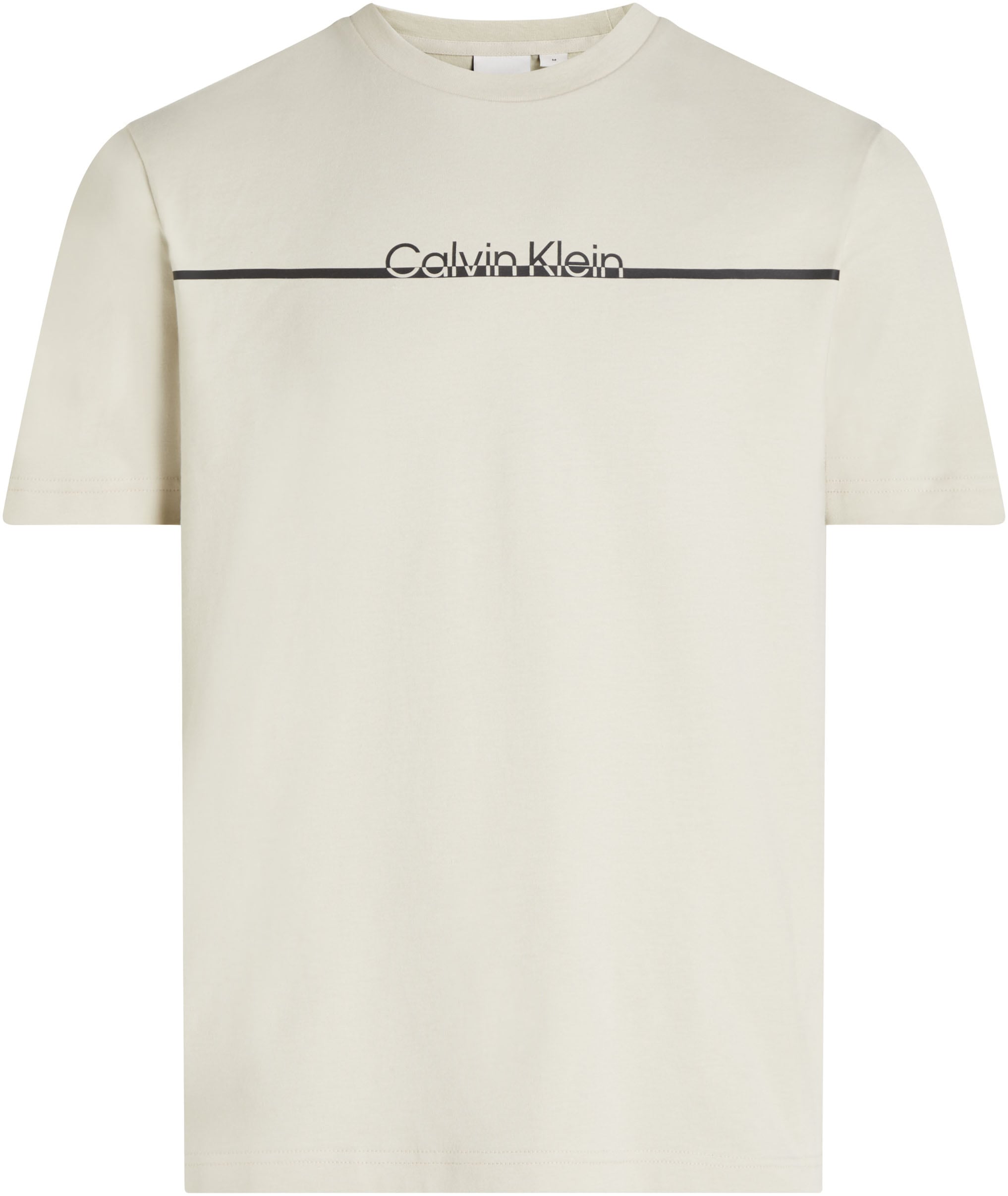 Calvin Klein Rundhalsshirt »SPLIT LINE LOGO T-SHIRT«, mit Logoprint