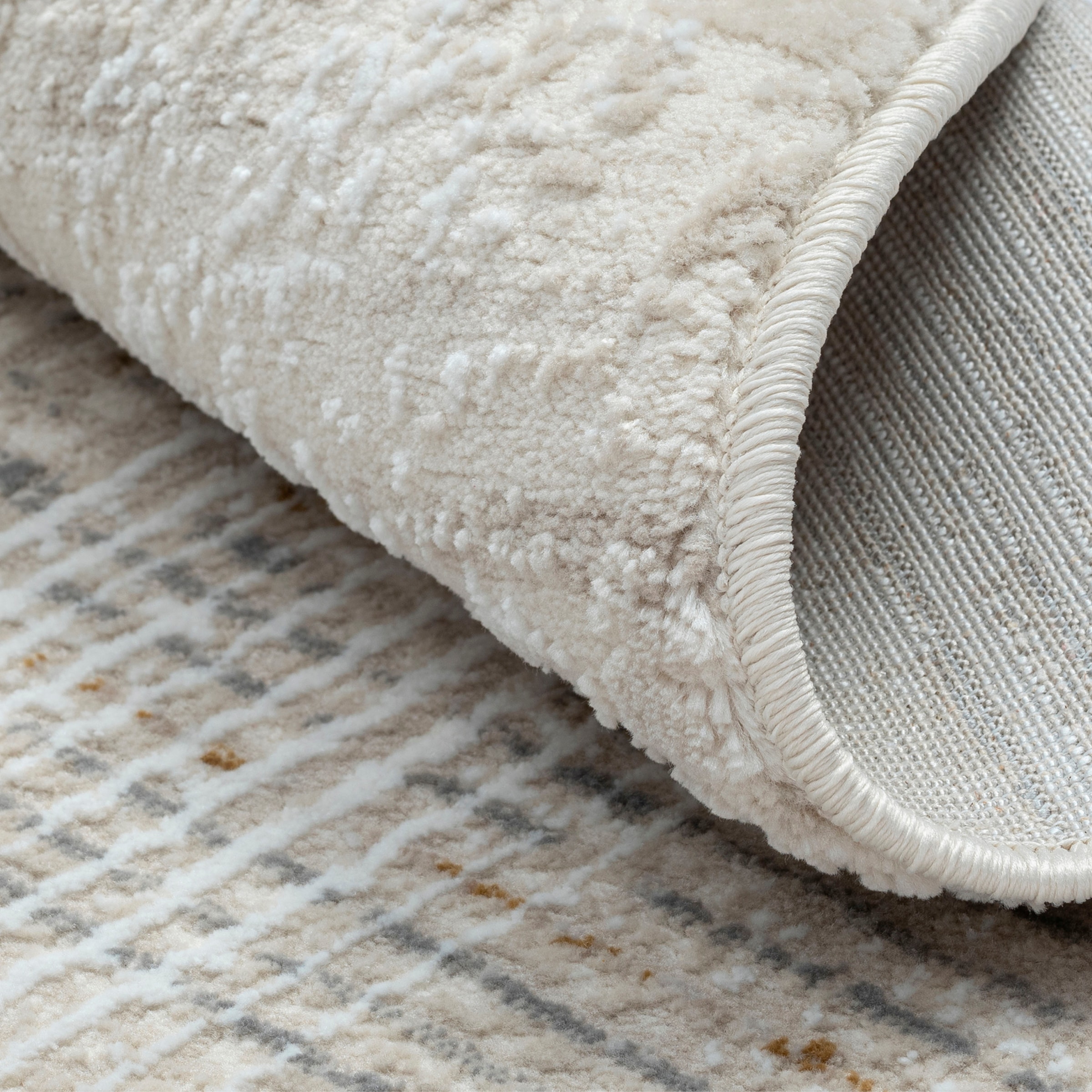 Myflair Möbel & Accessoires Teppich »My Way« rund 10 mm Höhe Kurzflor, Retro-Design, besonders weich durch Microfaser