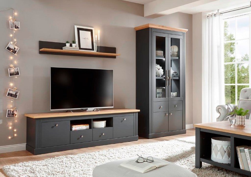 Wohnwand »Westminster«, (Set, 3 St.), im romantischen landhausstil