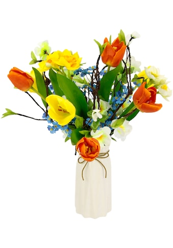 Kunstblume »Arrangement Tulpen/Blüten«
